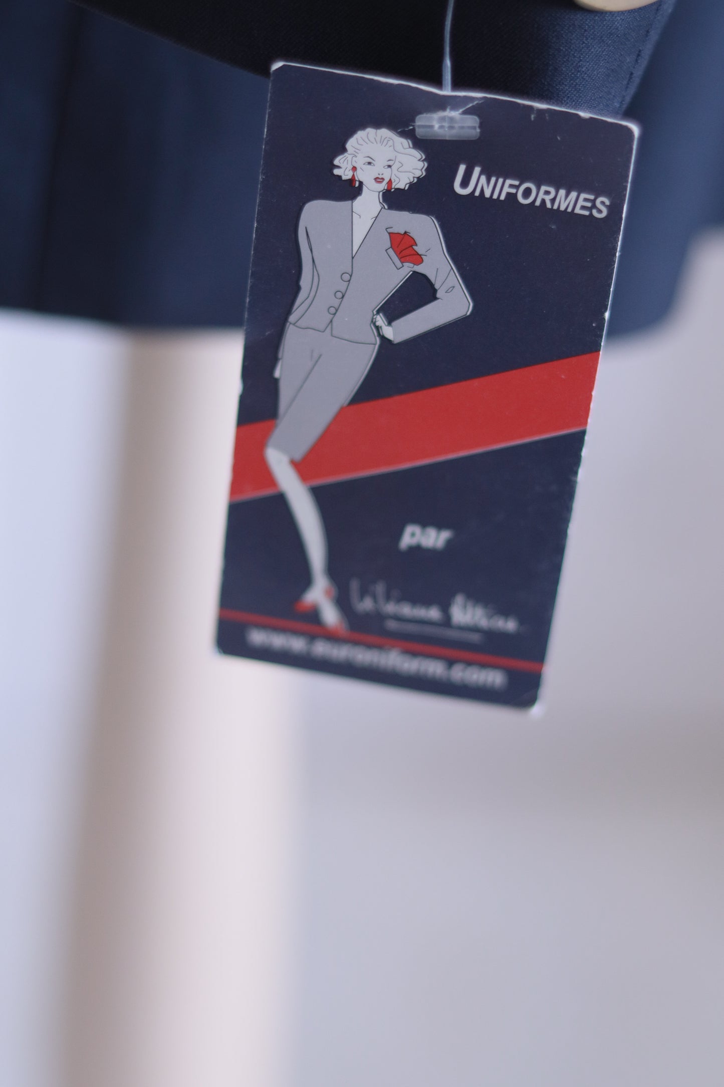 Liliane Attias uniforme de la marine