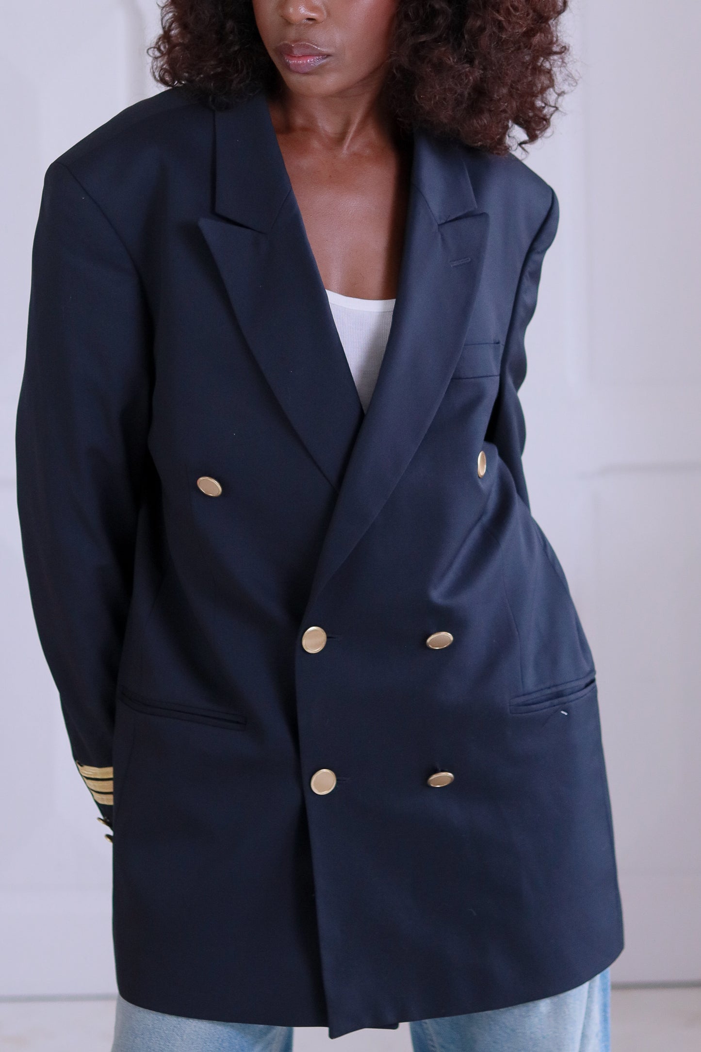 Liliane Attias veste de la marine