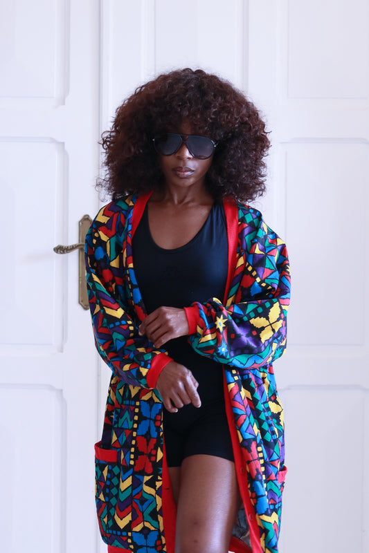 Veste de sport multicolore