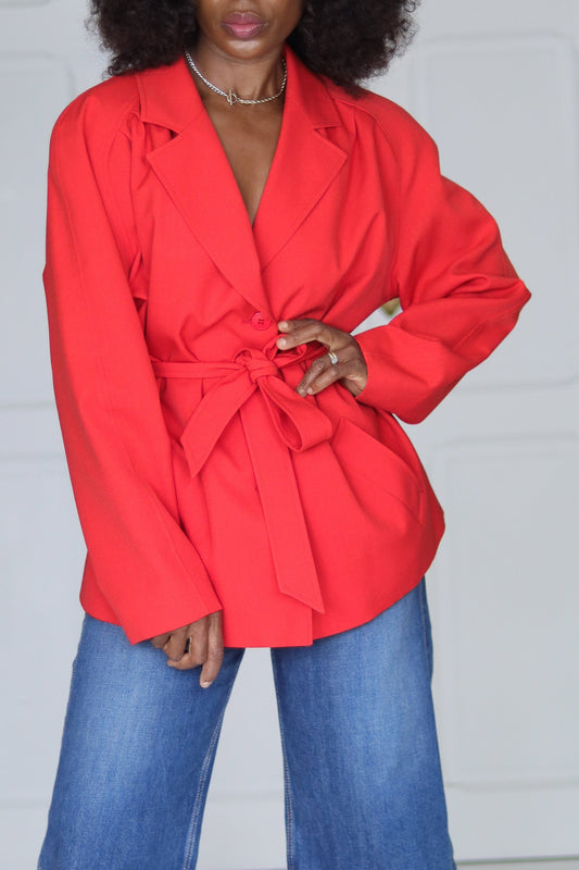 FAIT MAIN veste vintage