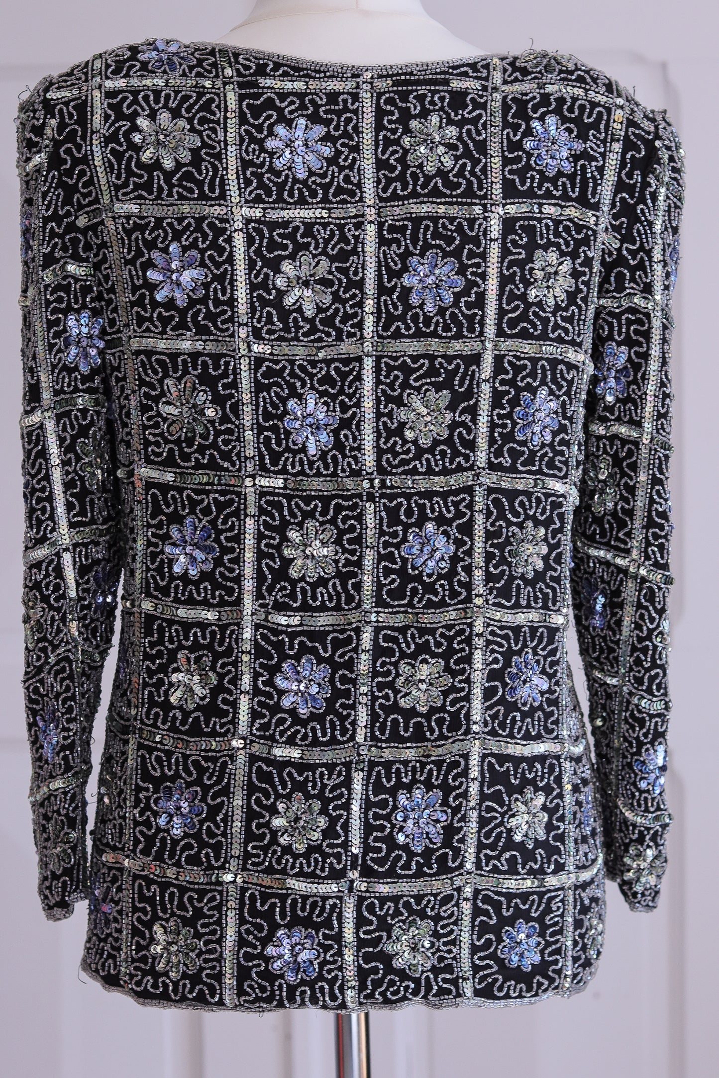 Veste à sequins vintage