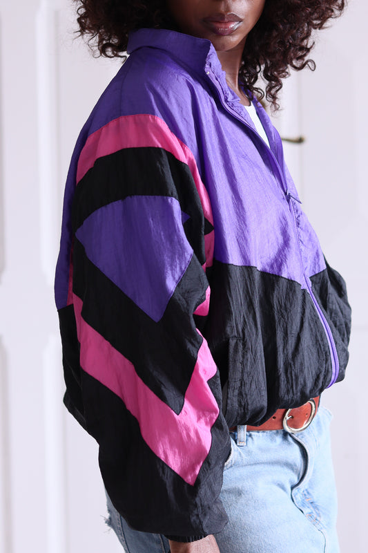 Veste sportswear vintage 1990
