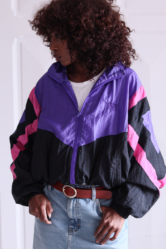Veste sportswear vintage 1990