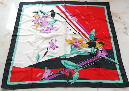 Foulard vintage années 80