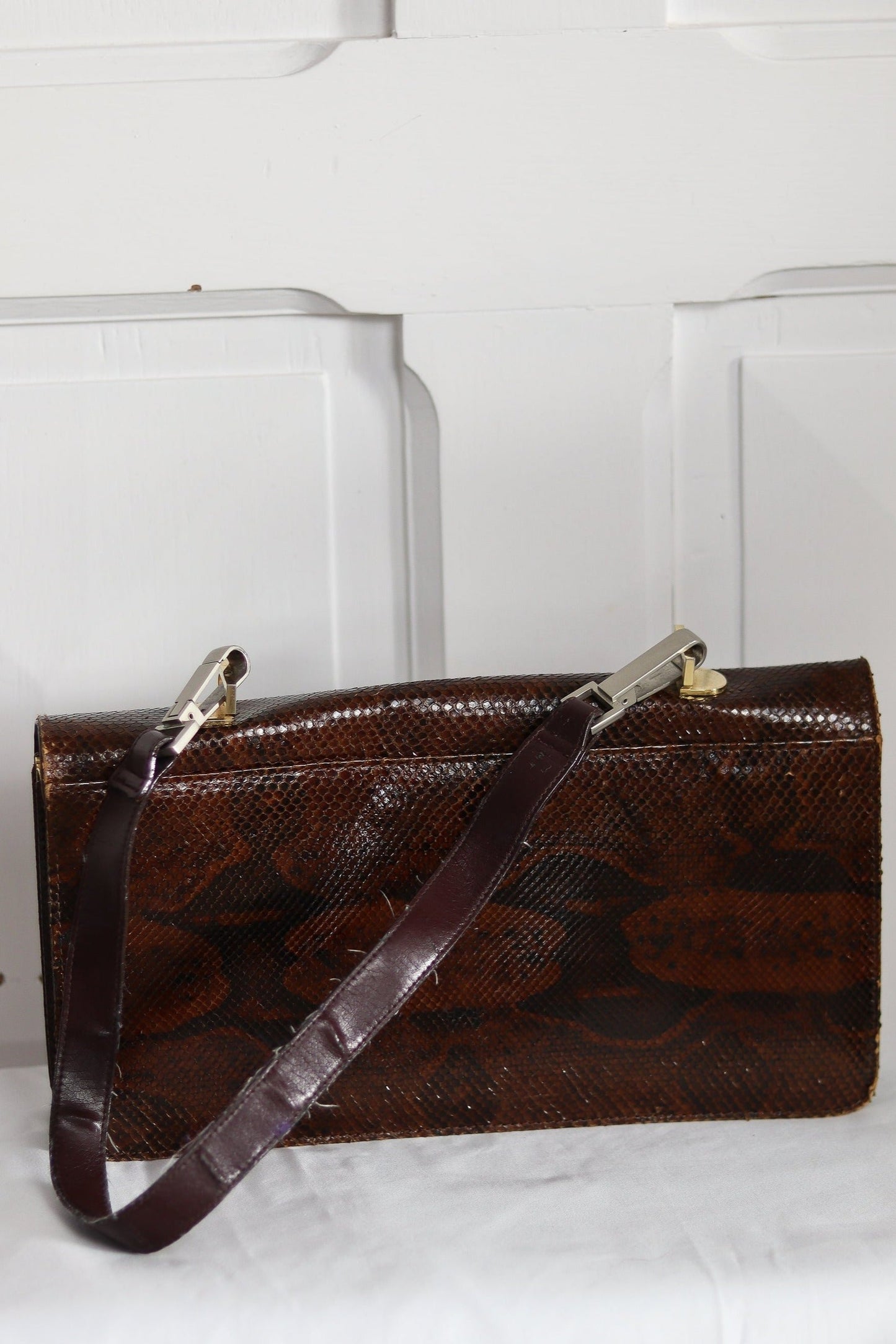 Sac pochette en cuir