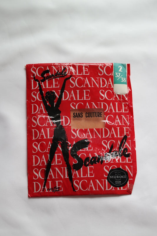 bas collant vintage années 50