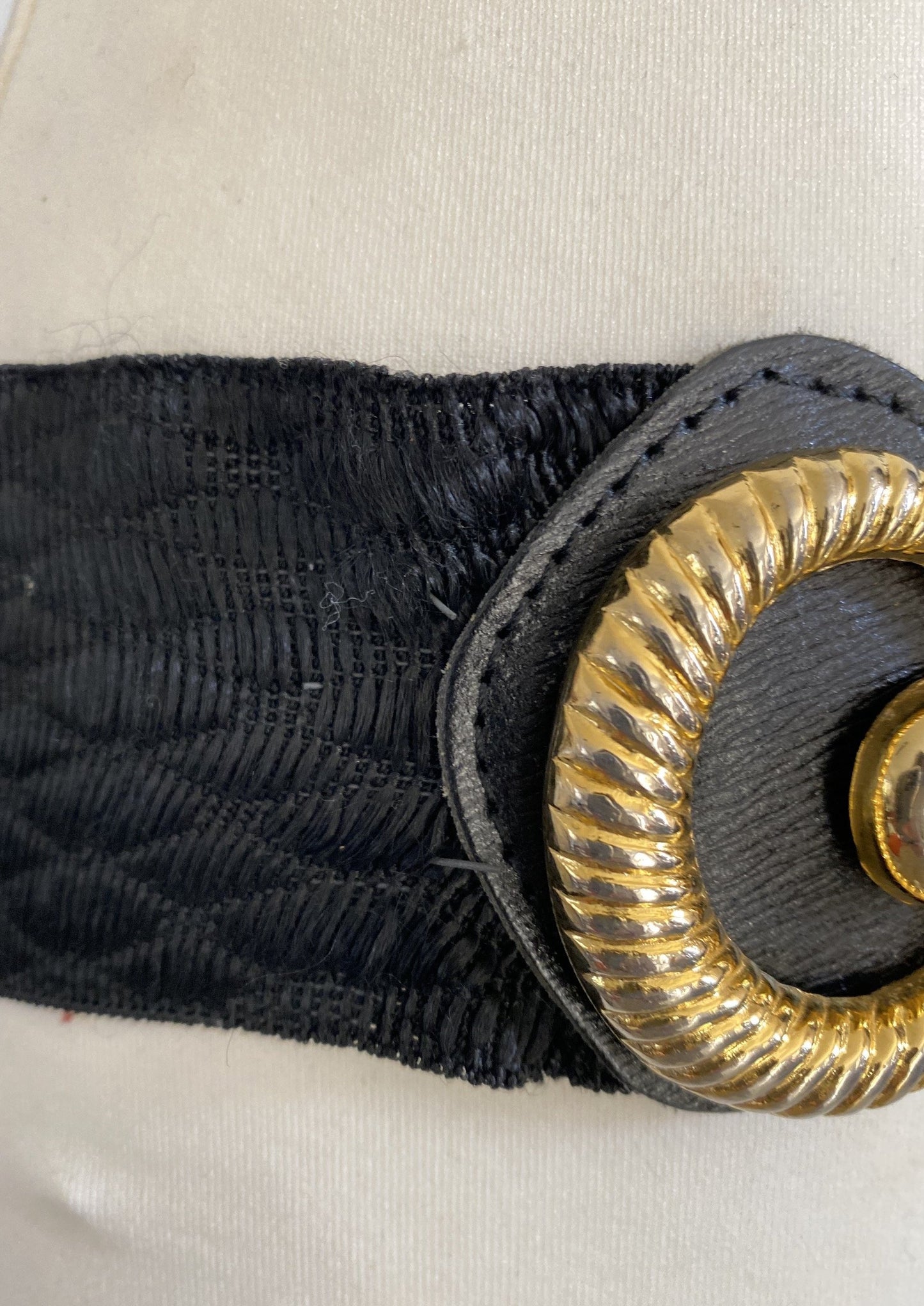 Ceinture boucle oversize