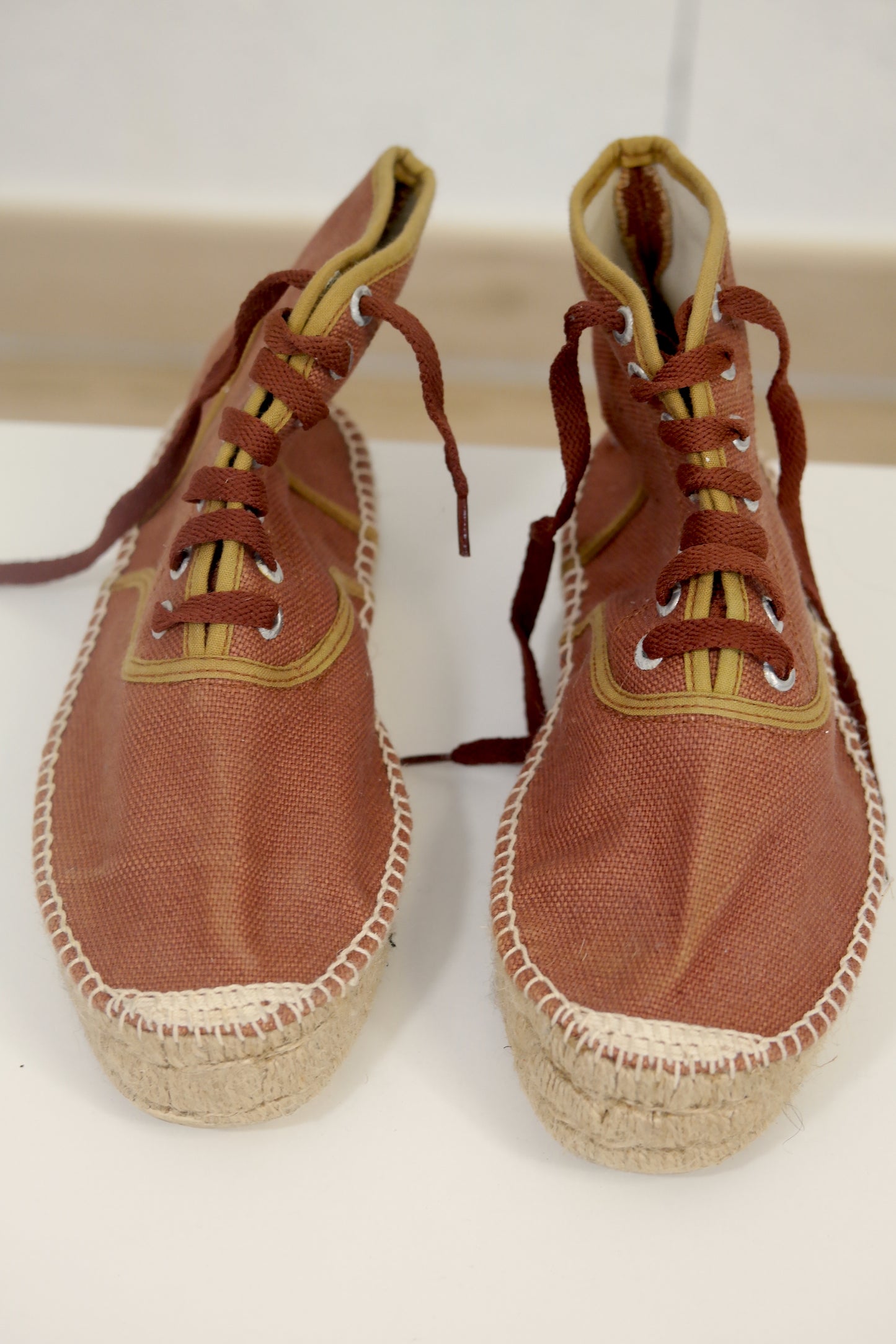 Espadrilles en toile vintage années 90 SAN MARINA