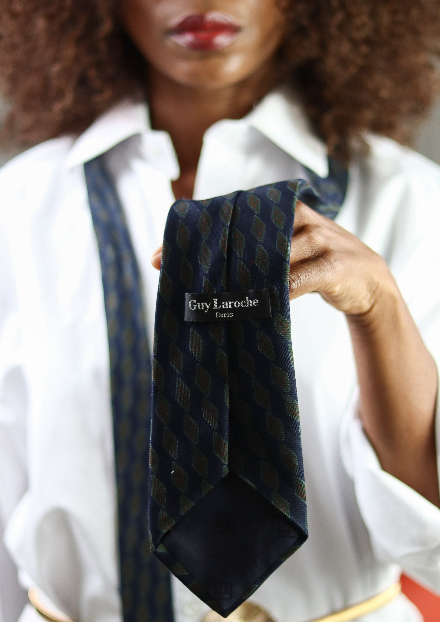 GUY LAROCHE cravate à motif