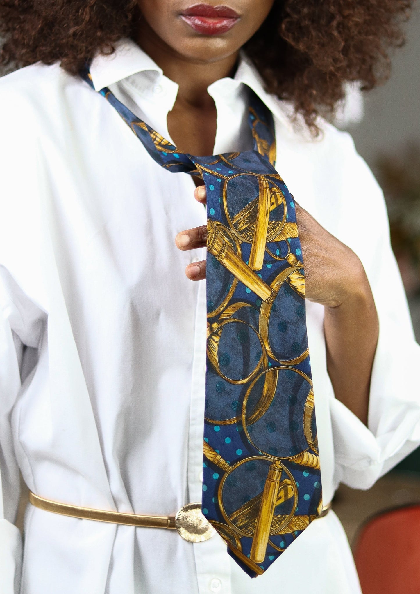 STANFORD cravate à motif foulard