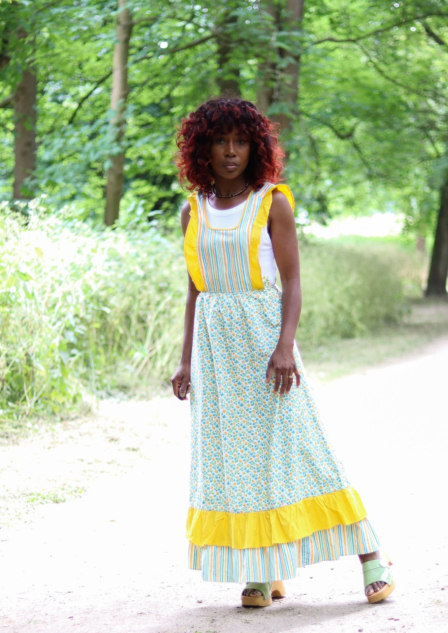 PRINTEMPS robe années 60