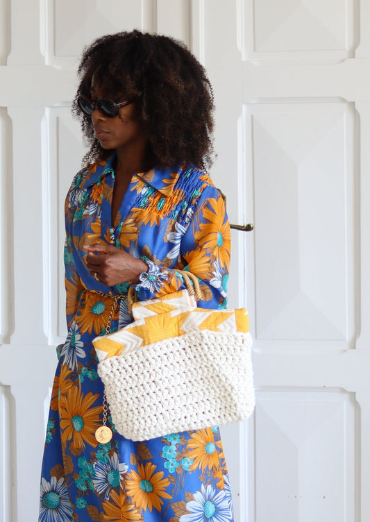 FAIT MAIN sac tricot