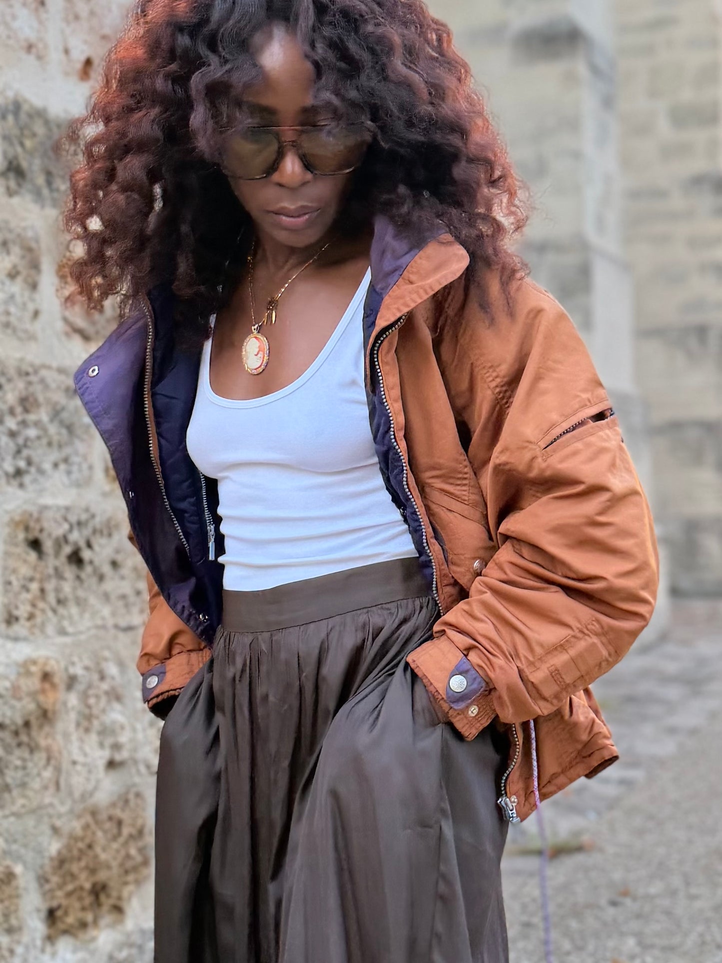 Nevica veste de ski vintage