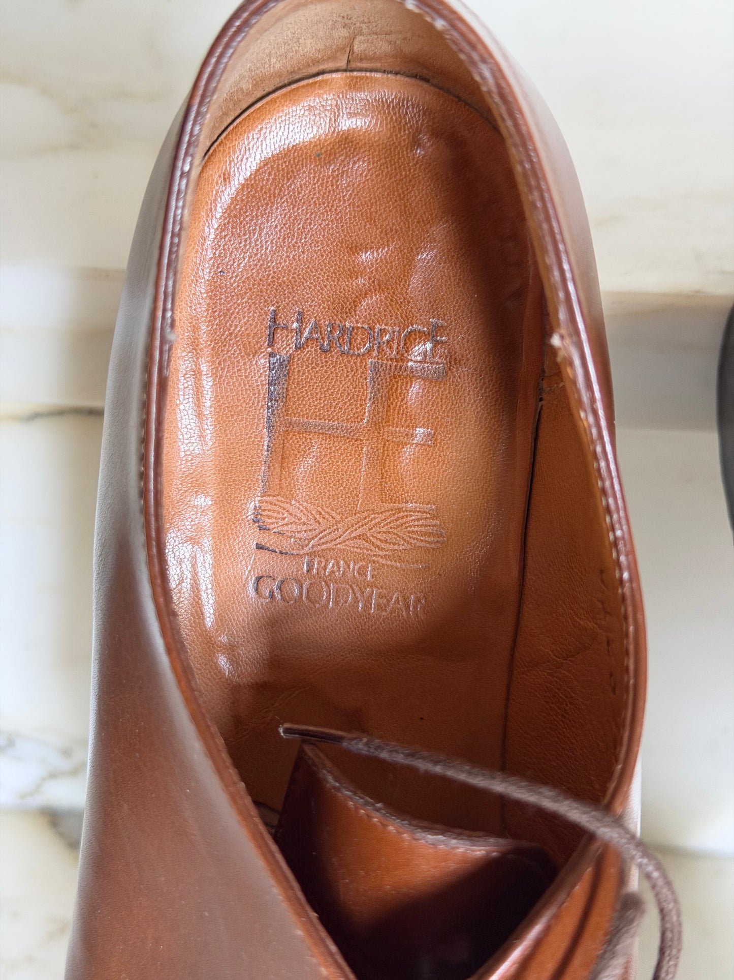 Derbys en cuir Hardrige