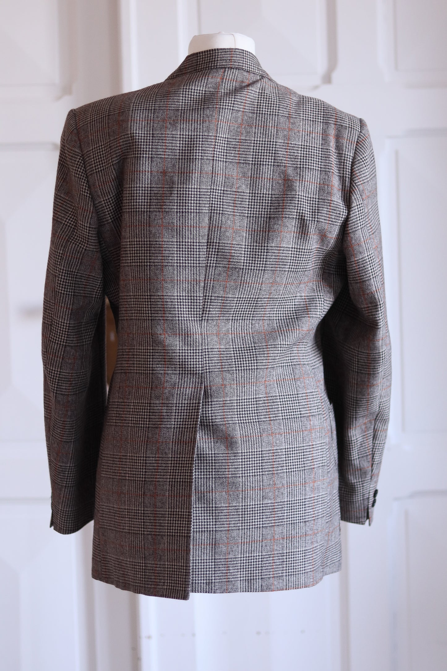 Blazer en laine à col large