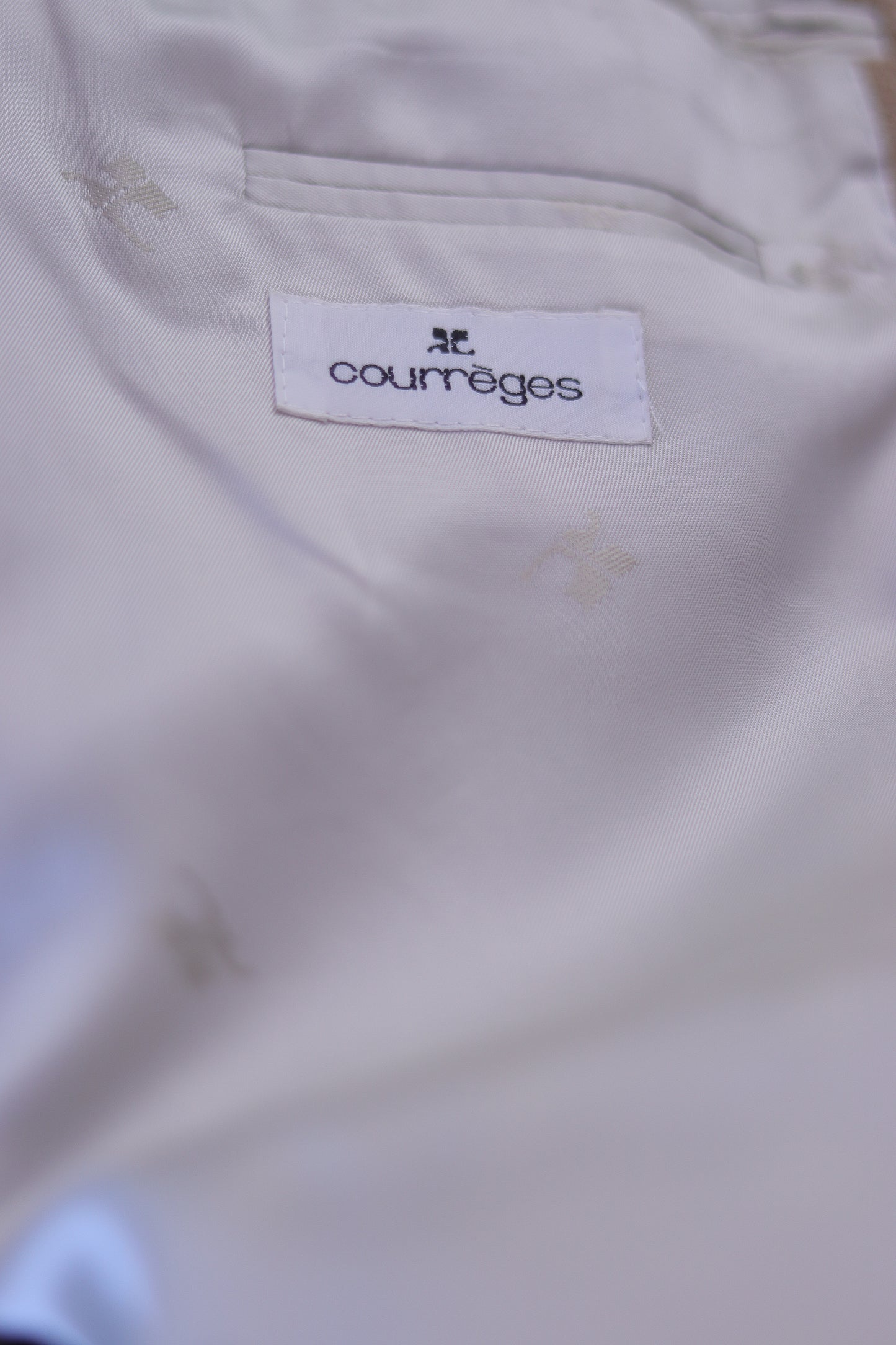 Courrèges blazer en laine