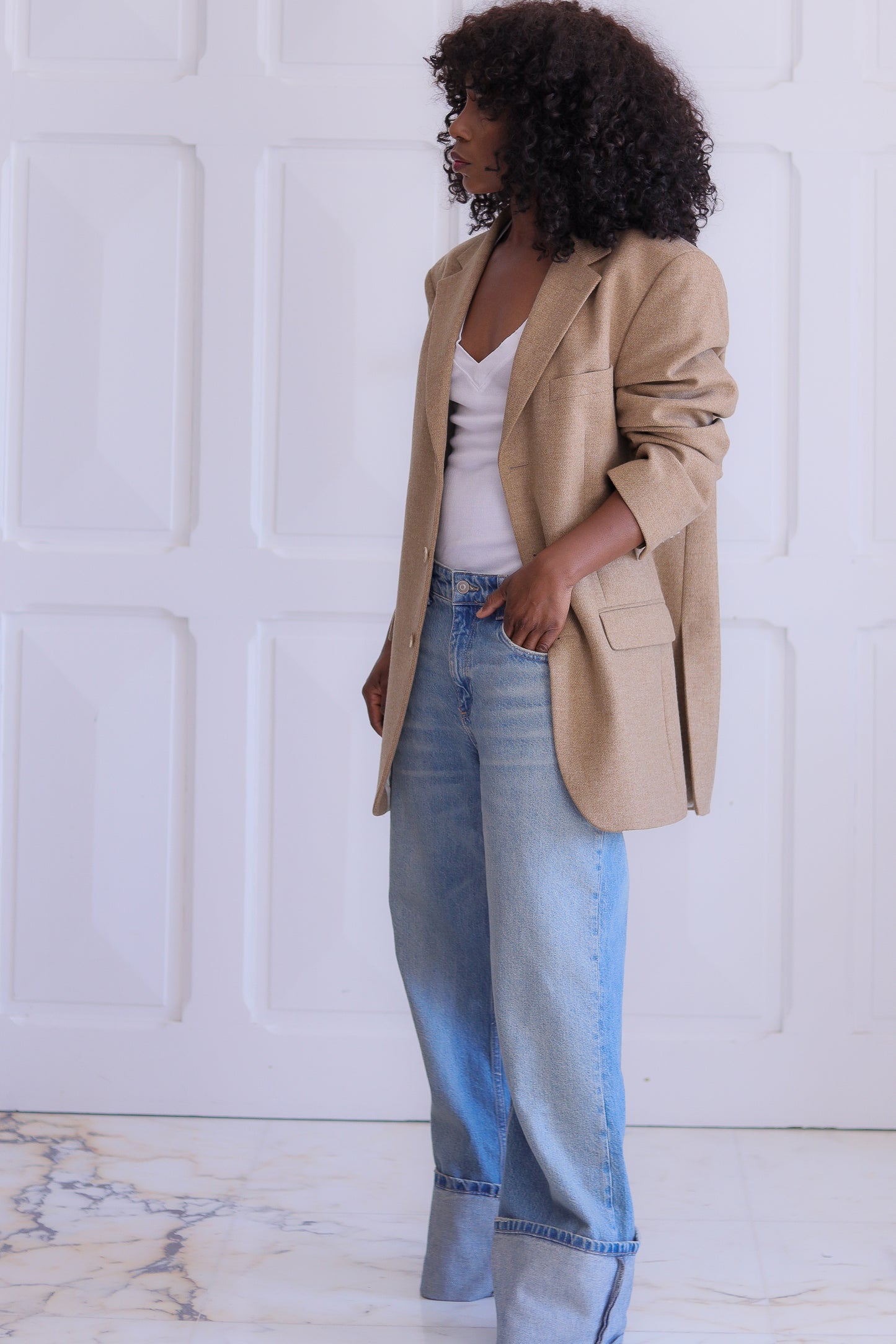 Courrèges blazer en laine