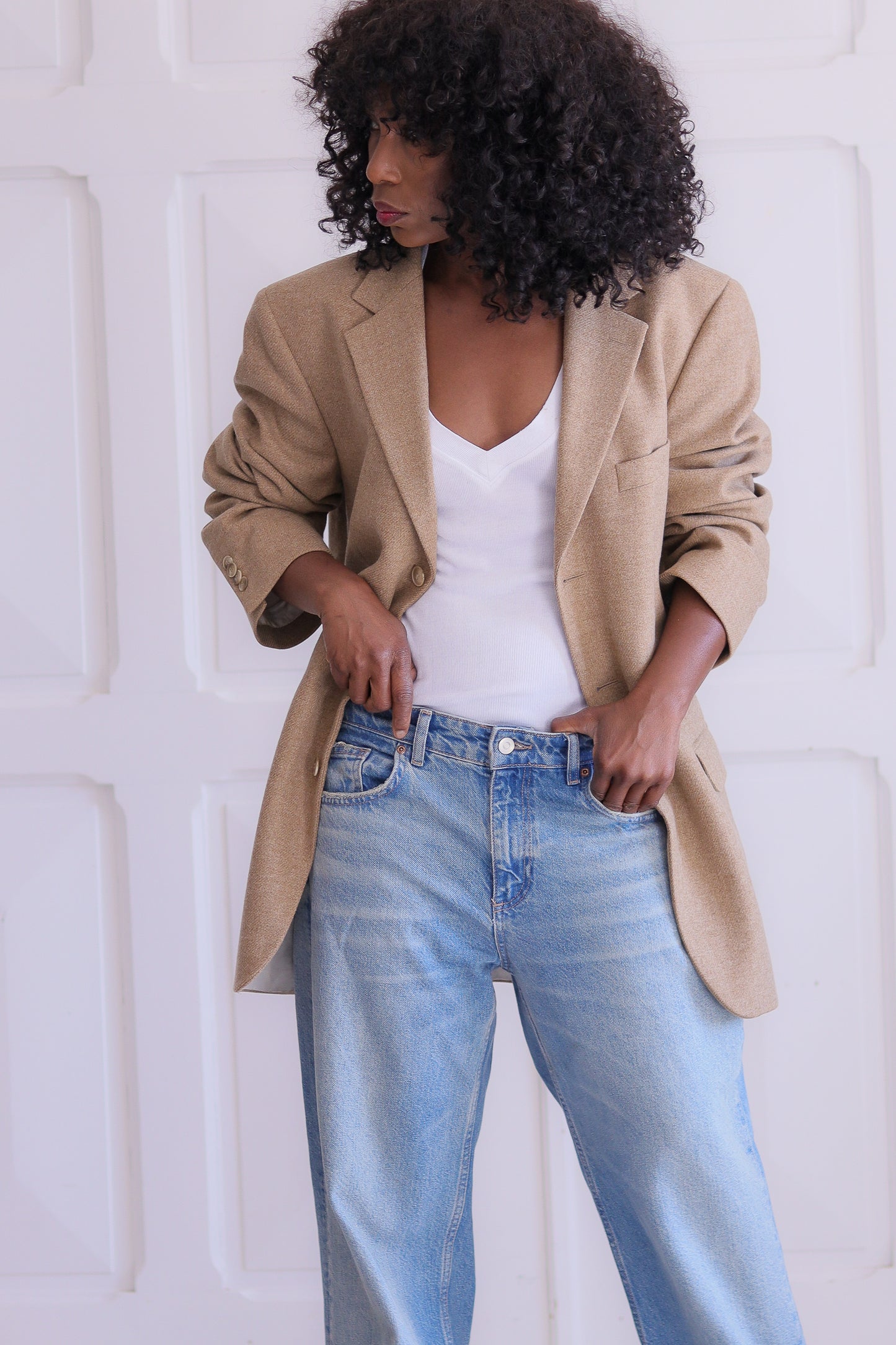 Courrèges blazer en laine