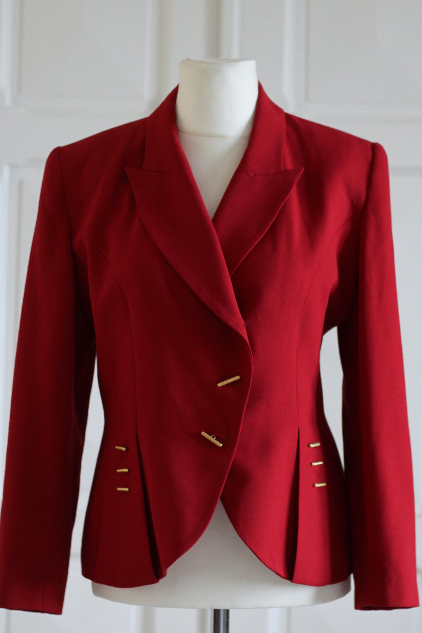 Extenzo Paris blazer rouge croisé