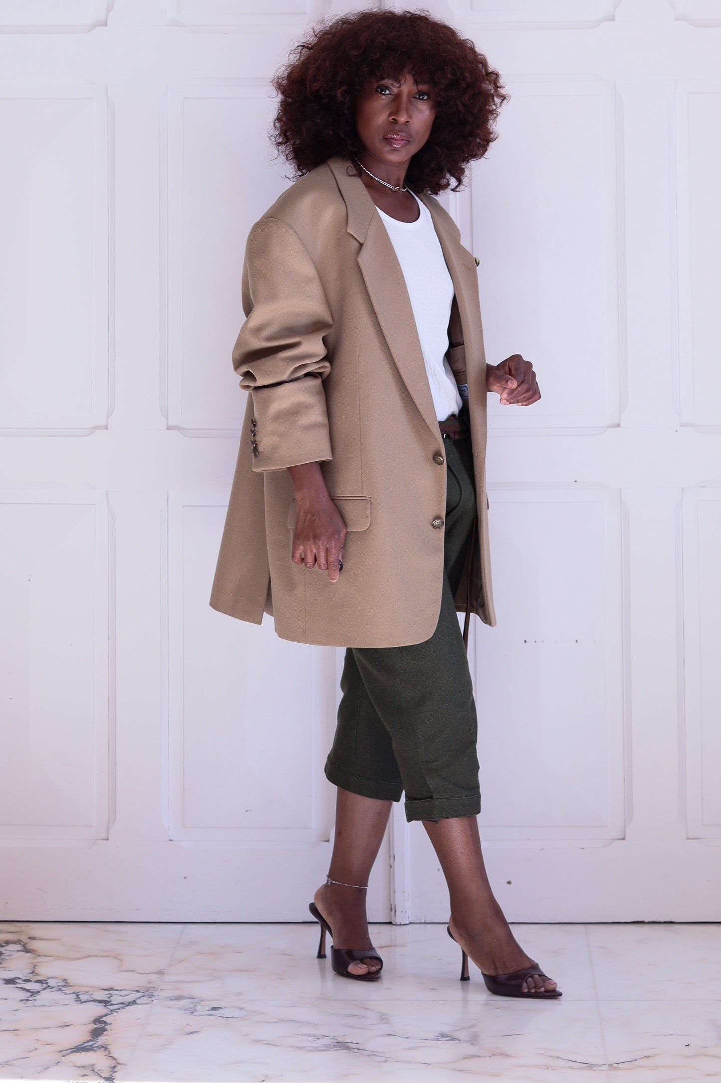 Yves Saint Laurent blazer cachemire