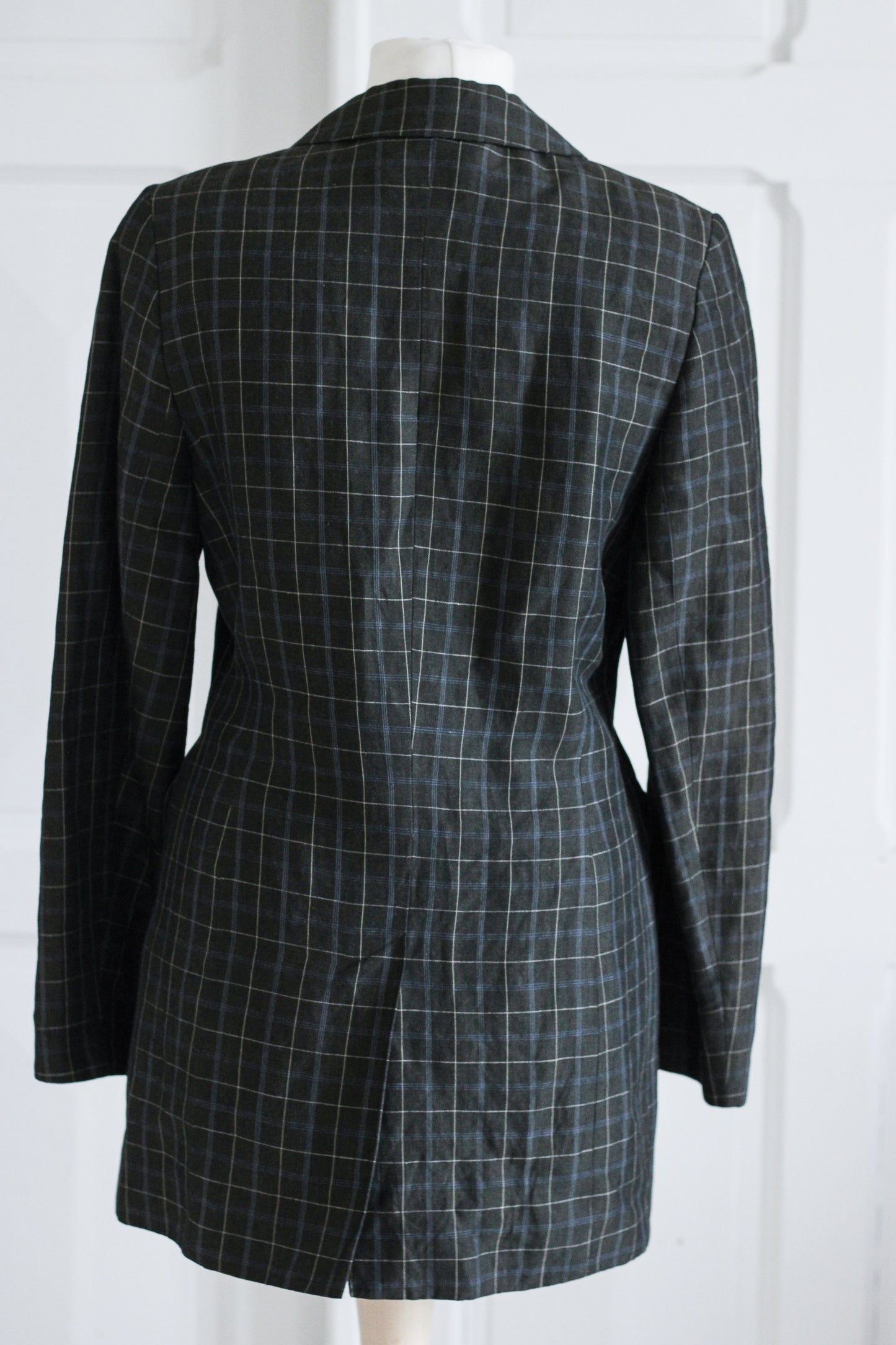 For you blazer à motifs carreaux