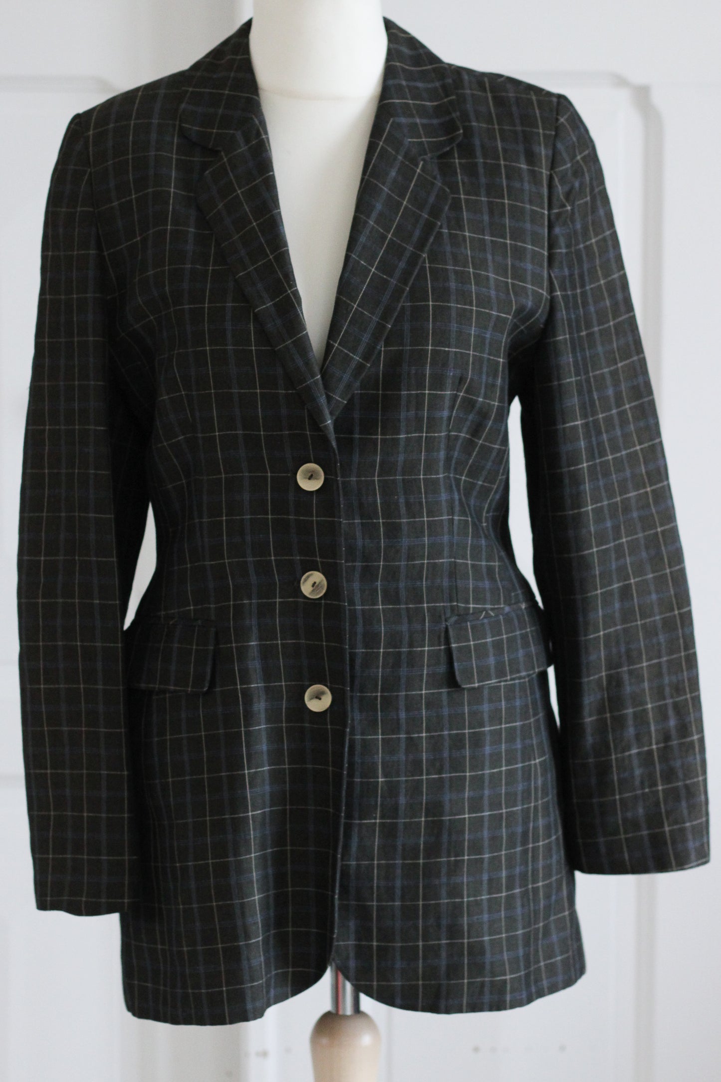 For you blazer à motifs carreaux