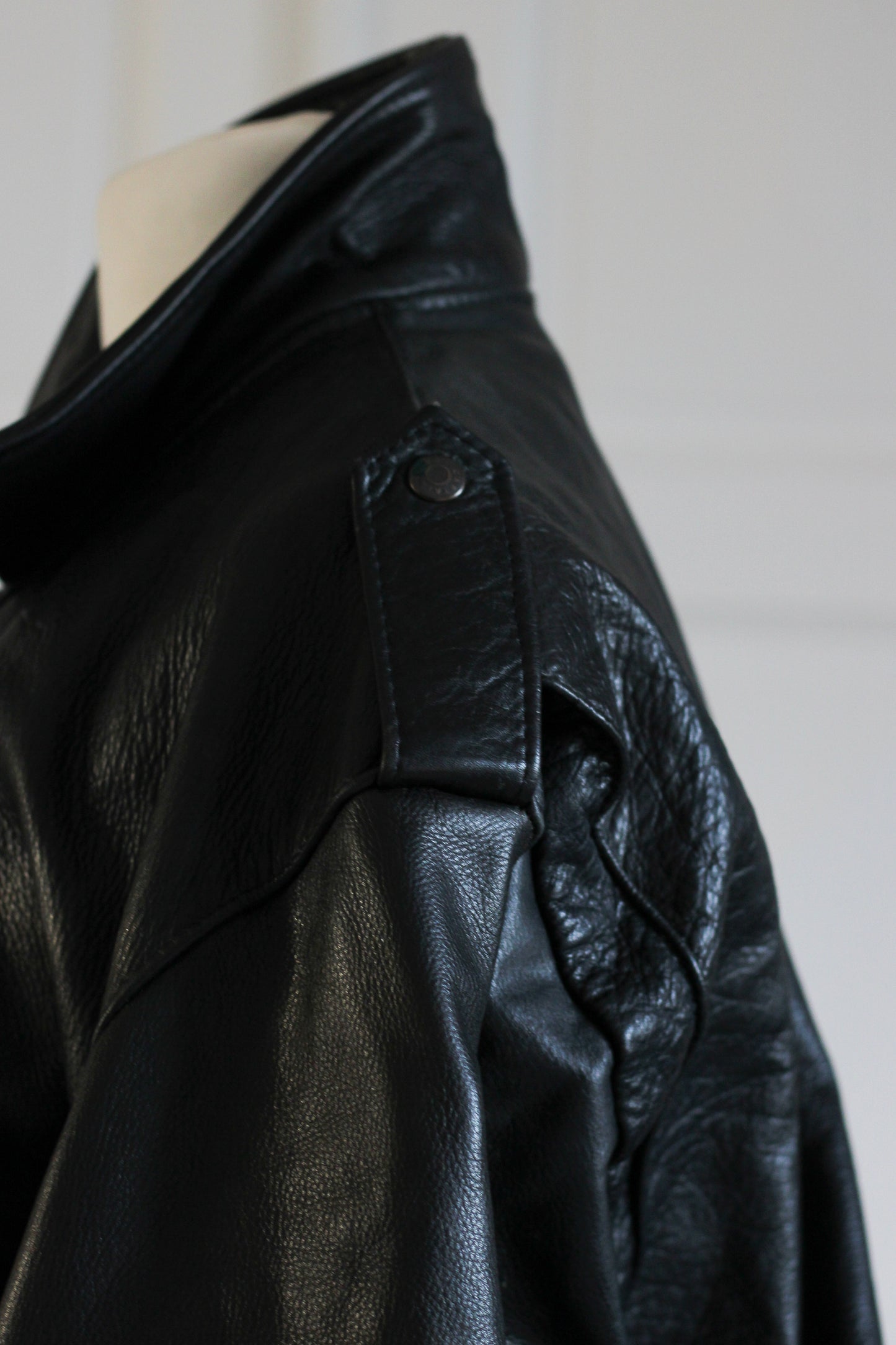Blouson bombers cuir véritable