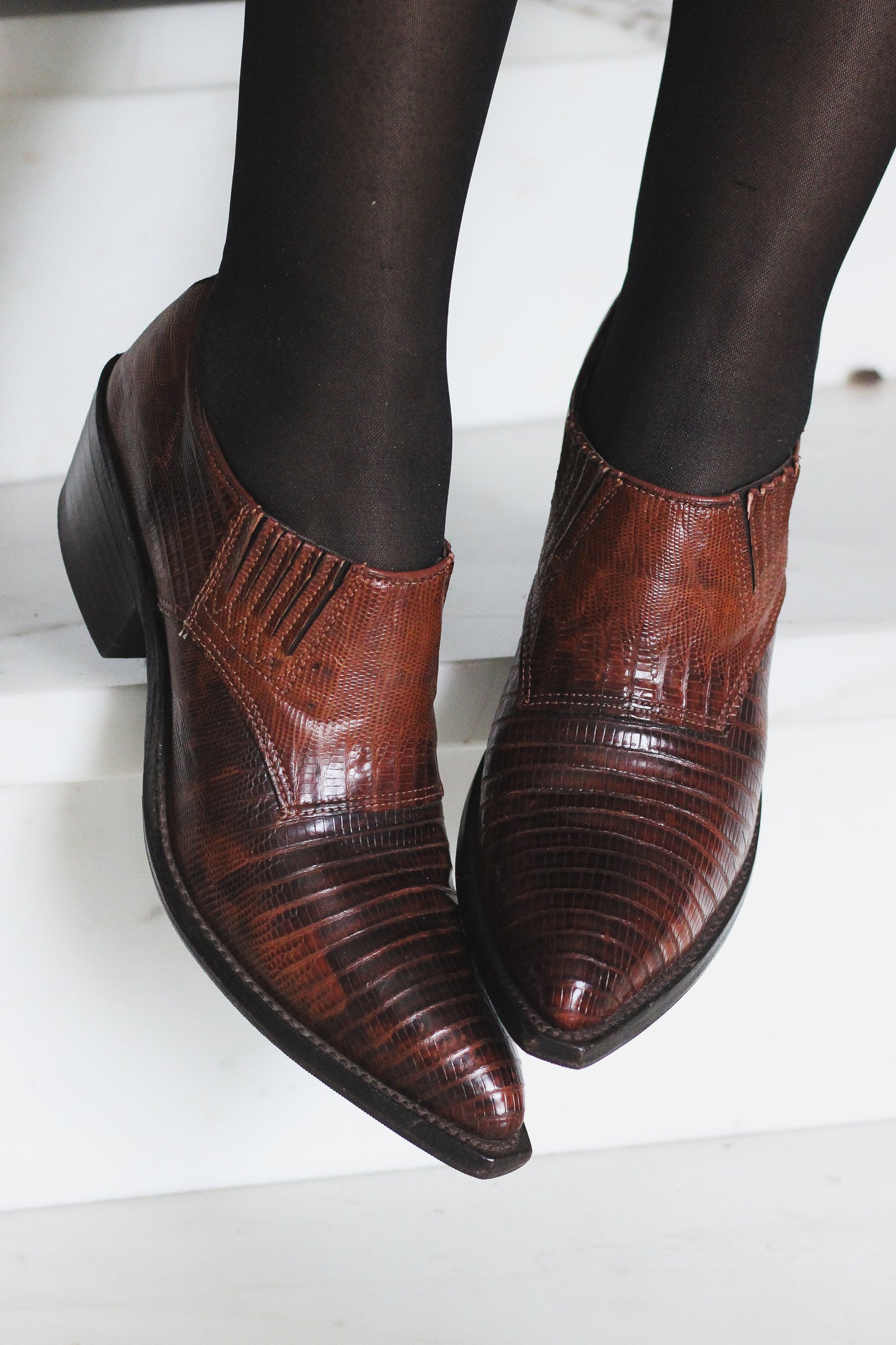 Santiags cuir Nocona Boots