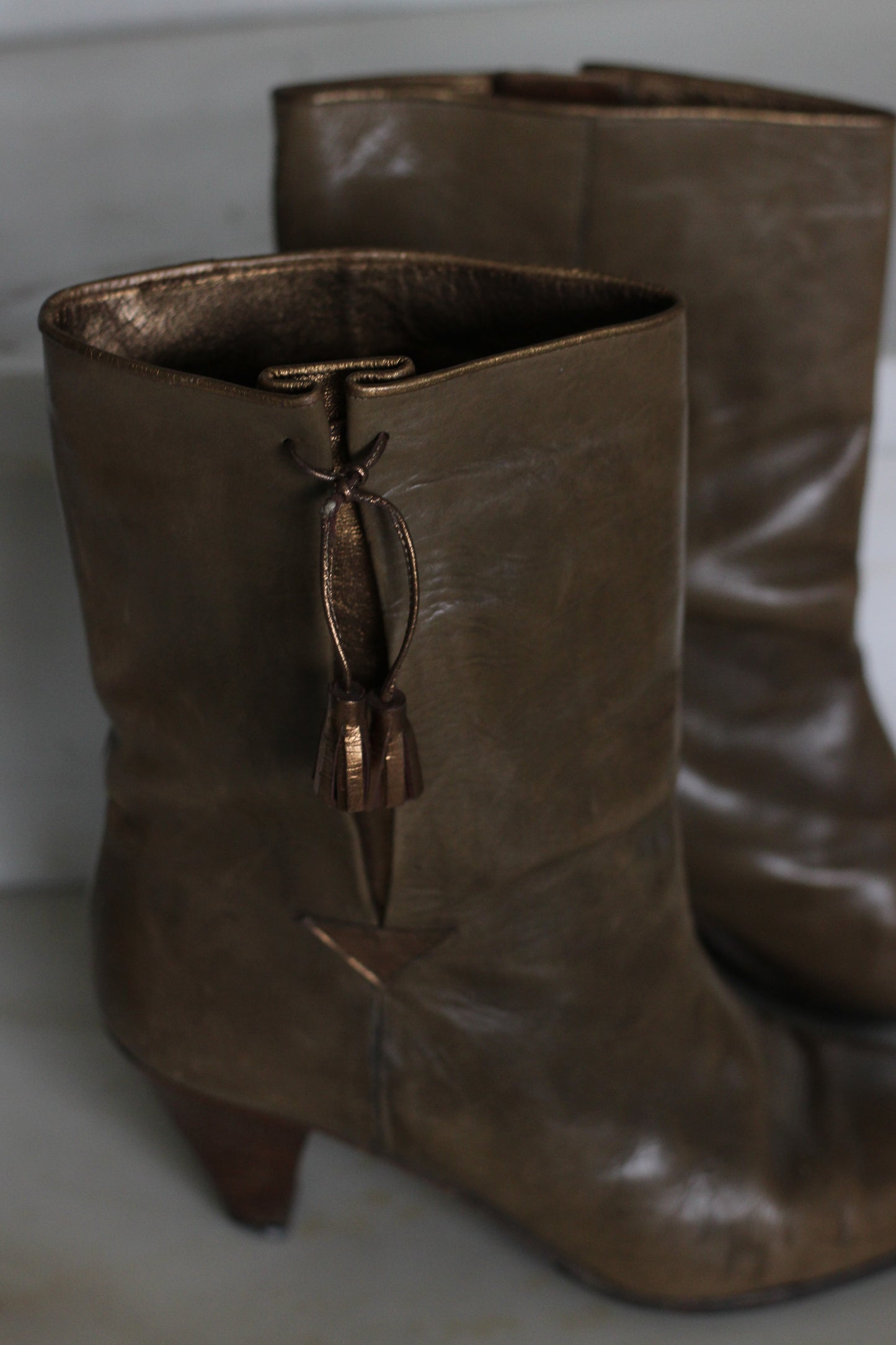 Bottines vintage Made in Italy