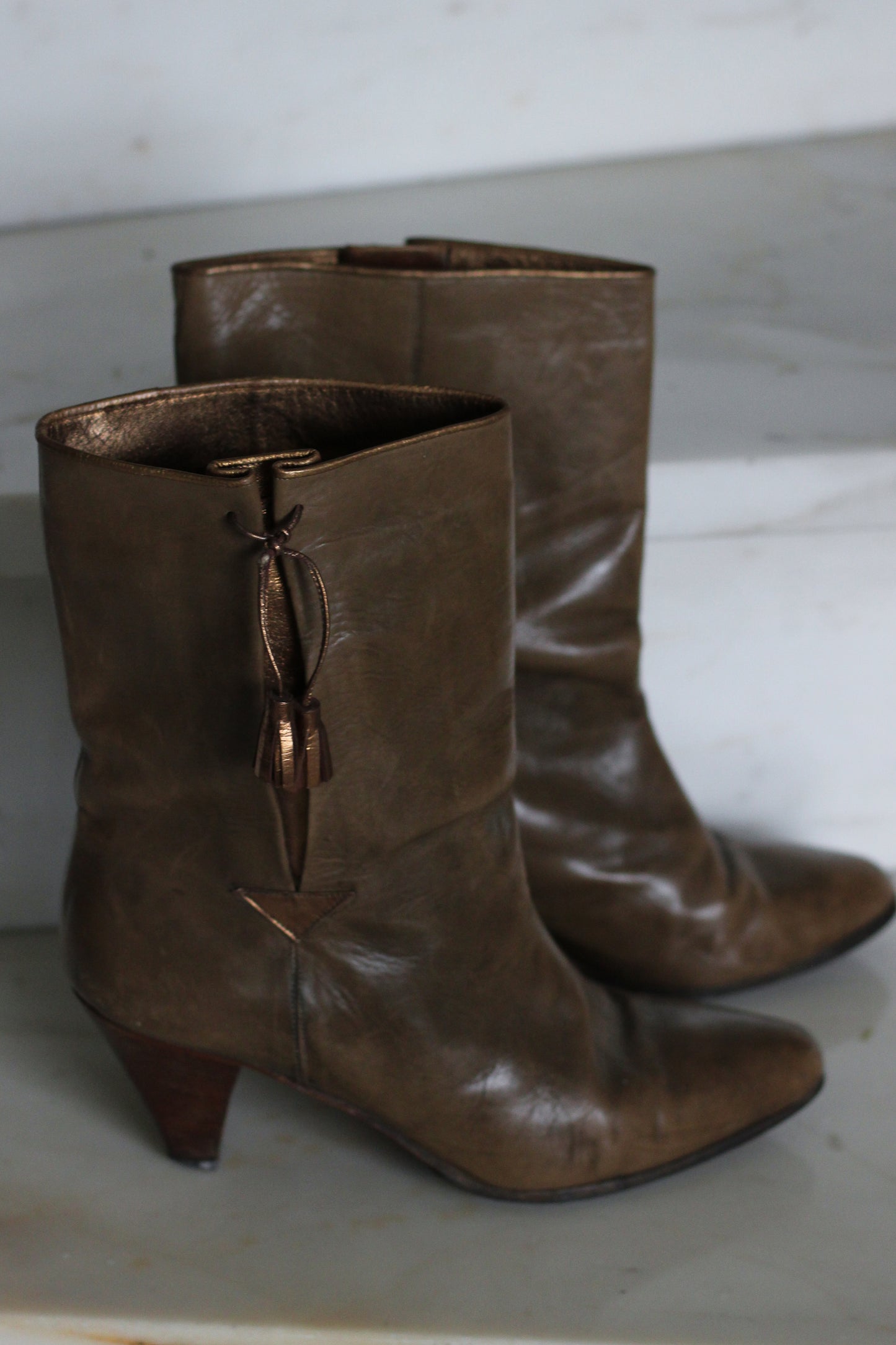 Bottines vintage Made in Italy