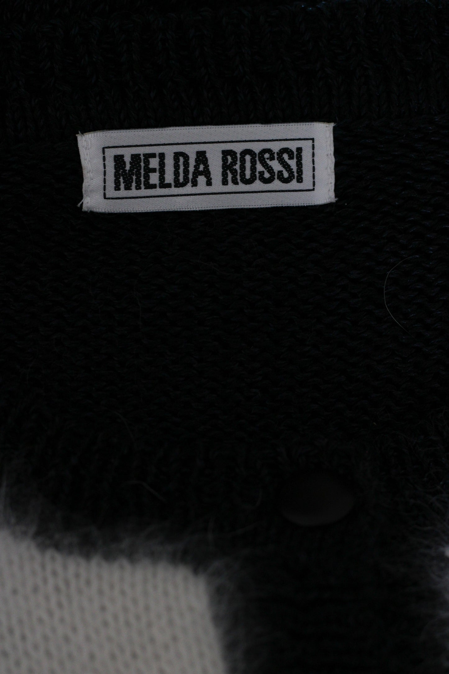 Melda Rossi cardigan broderie perles