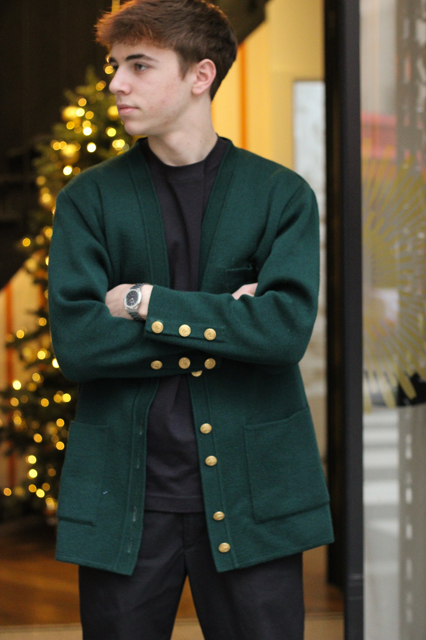 Saint-James cardigan en laine