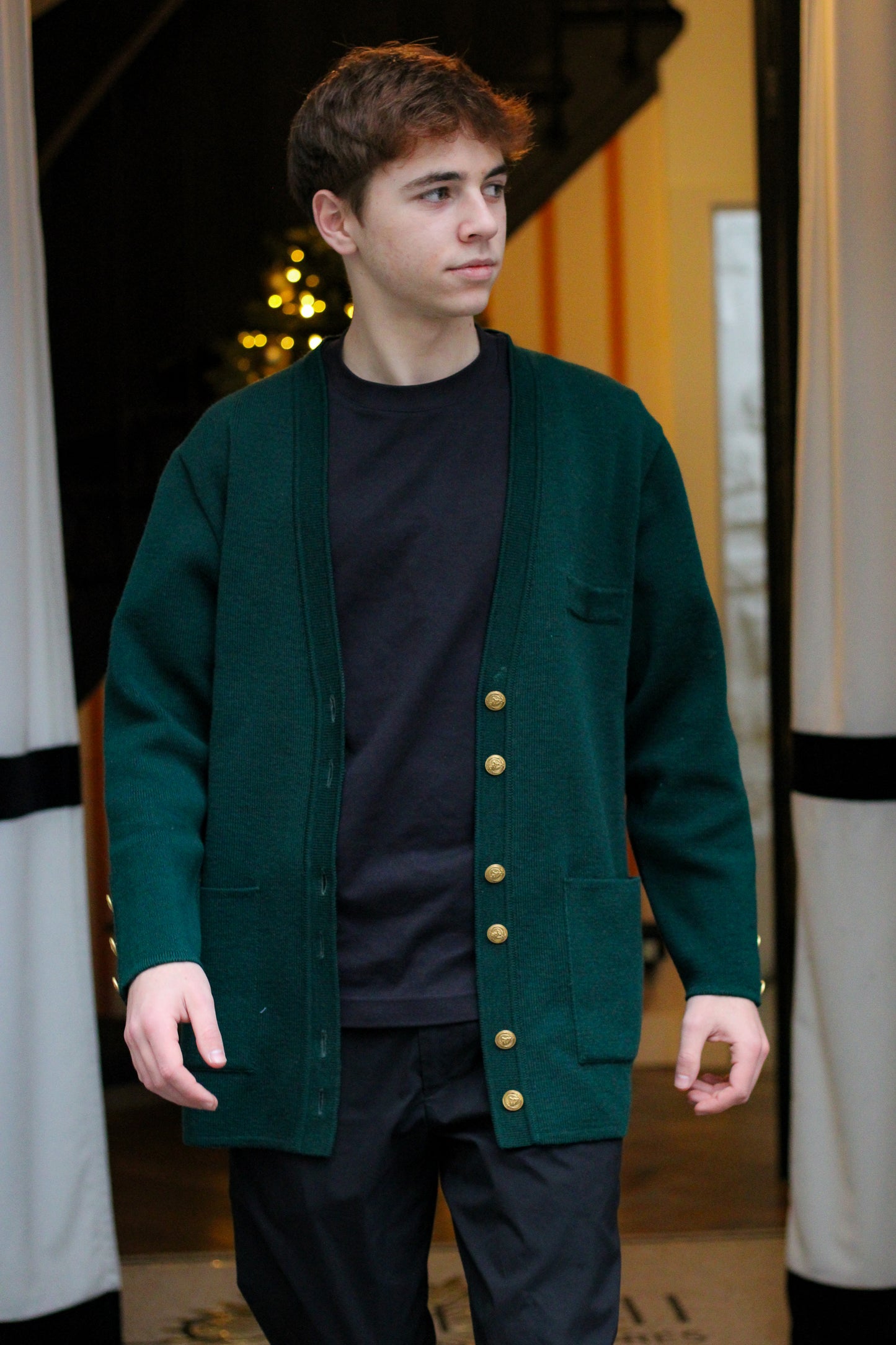 Saint-James cardigan en laine