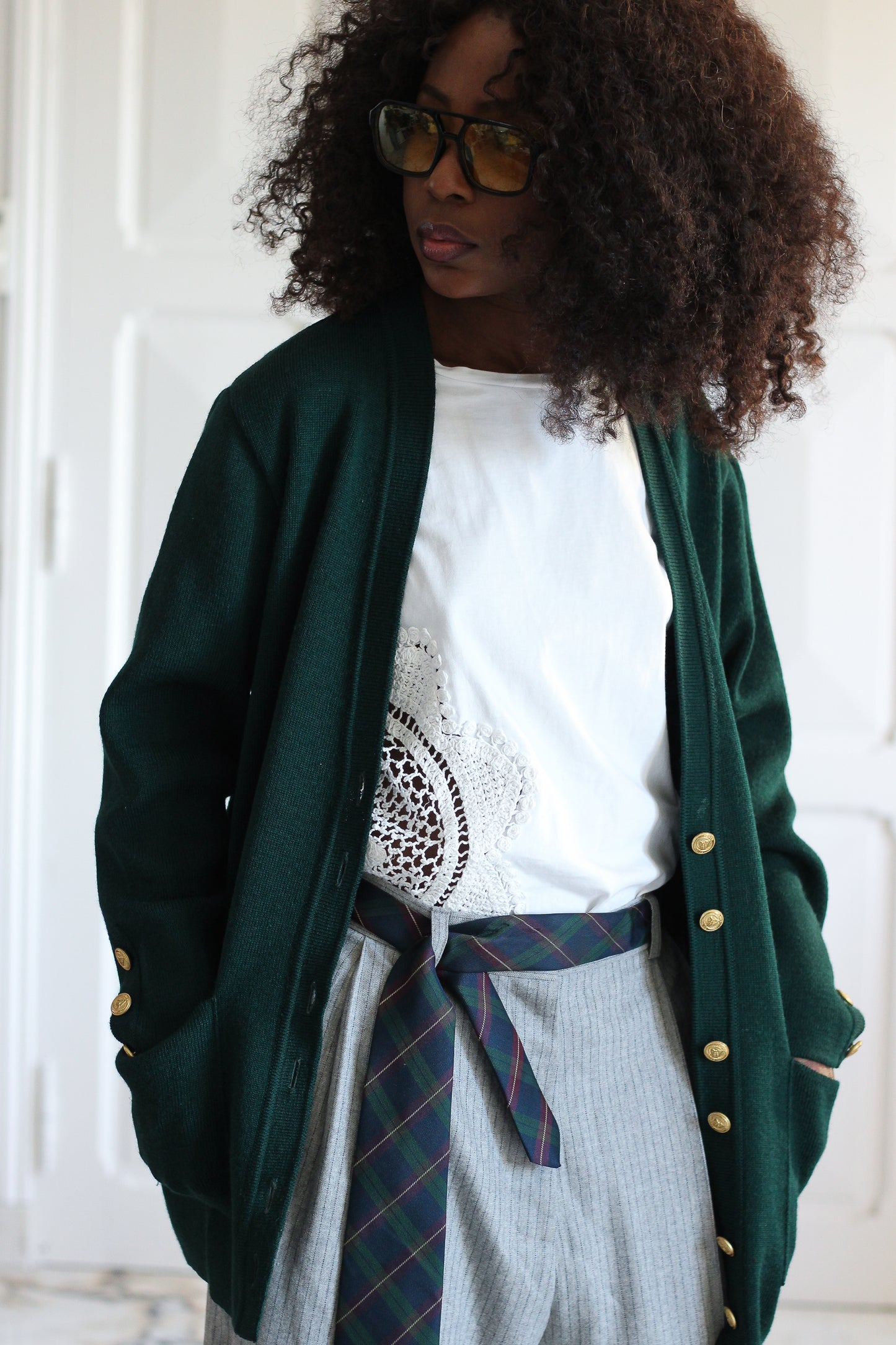 Saint-James cardigan en laine