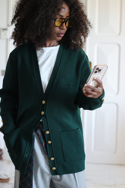 Saint-James cardigan en laine