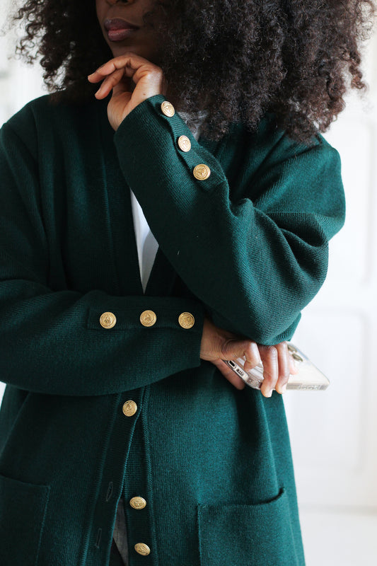 Saint-James cardigan en laine