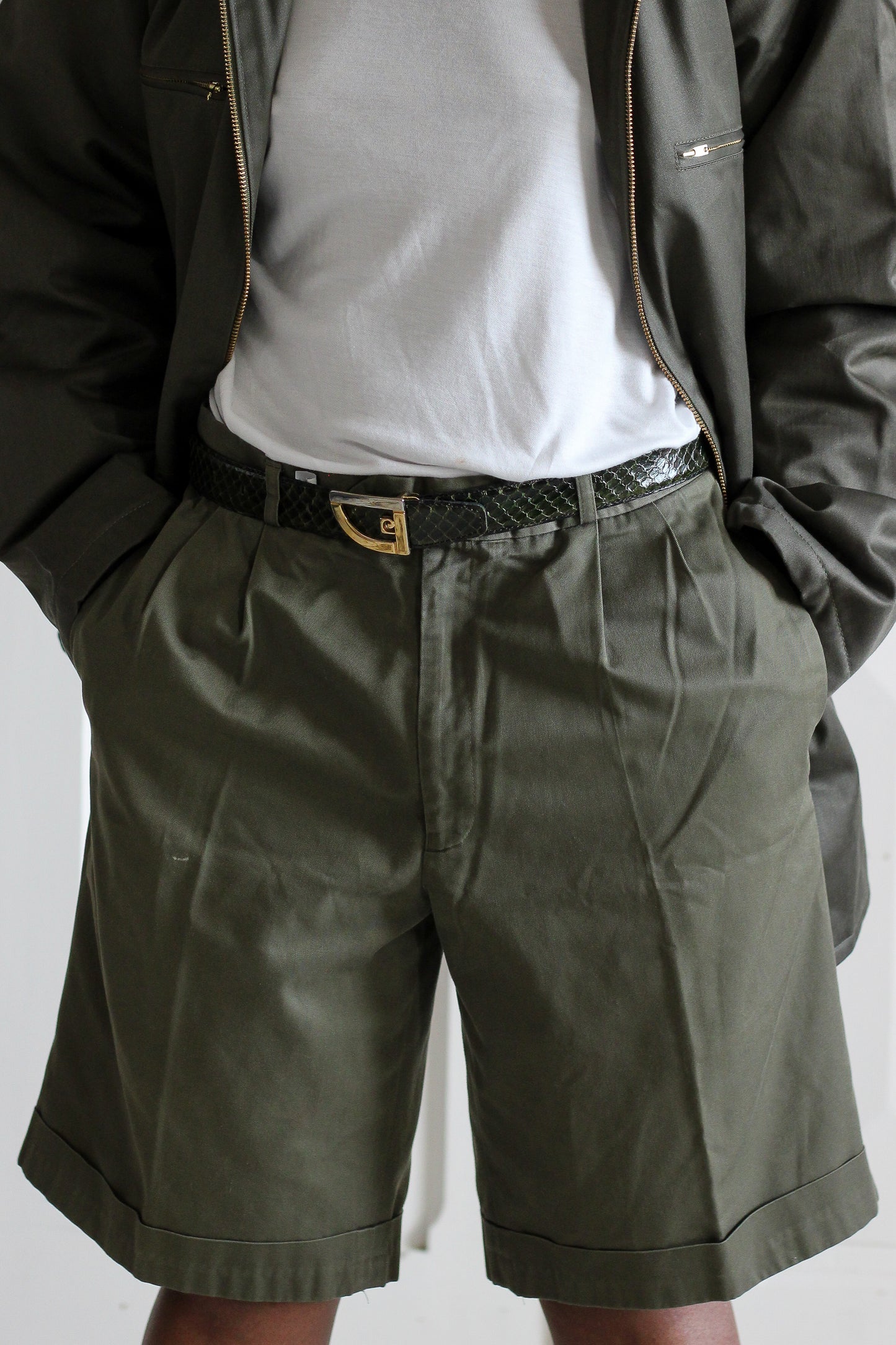 Ceinture  en cuir Pierre Cardin