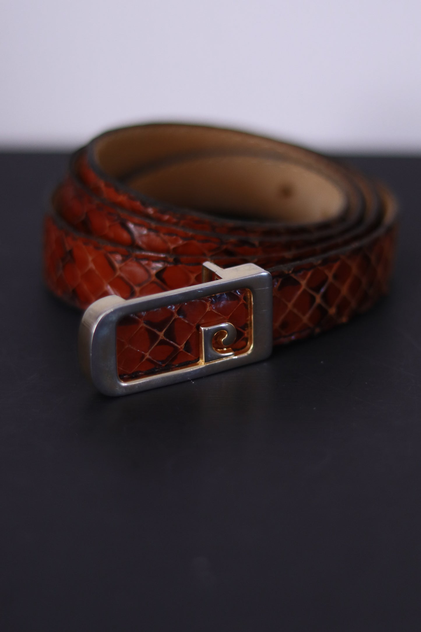 Ceinture en cuir Pierre Cardin