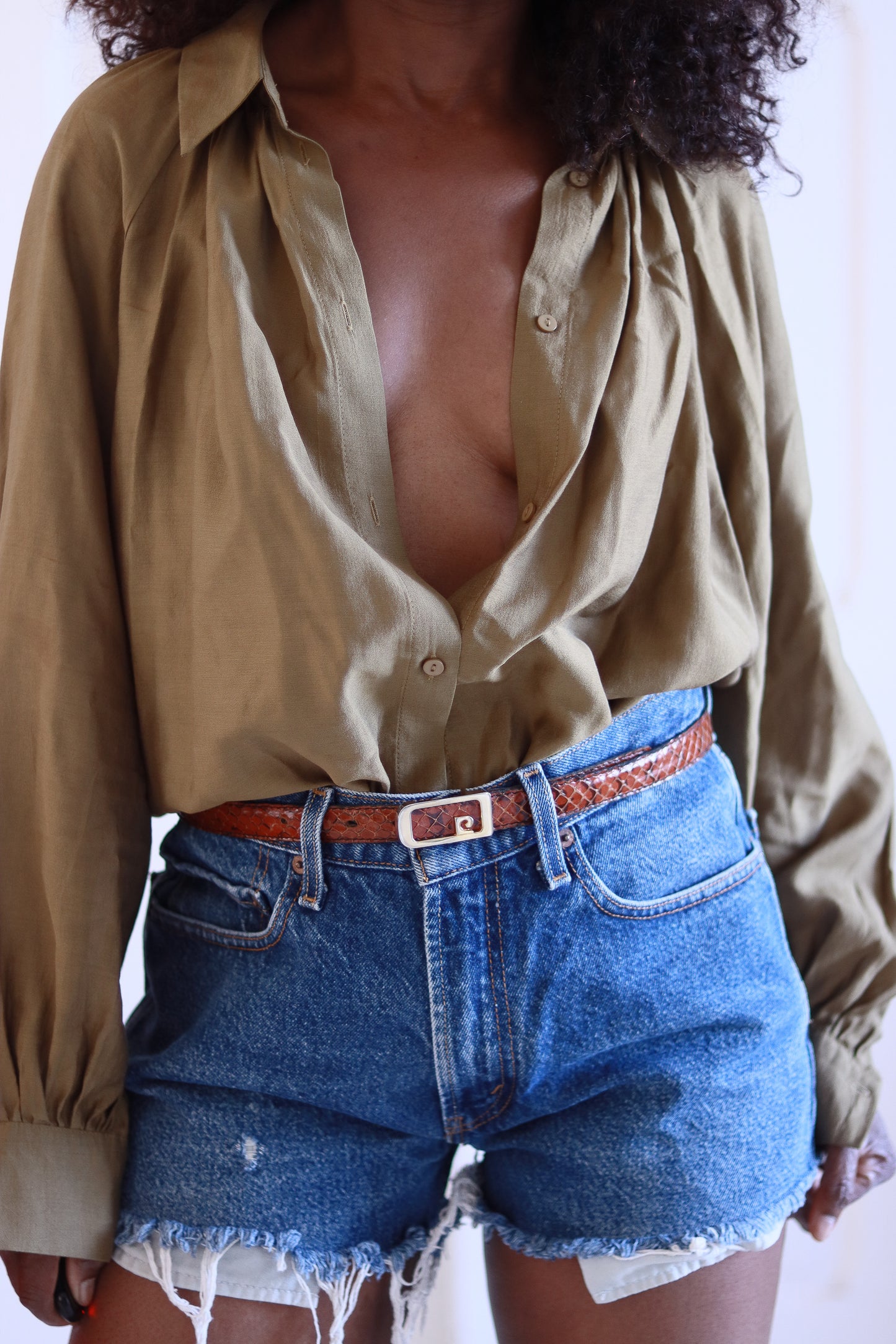Ceinture en cuir Pierre Cardin