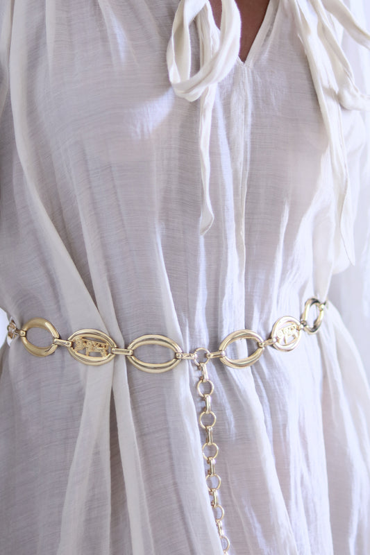 Ceinture chaine en métal