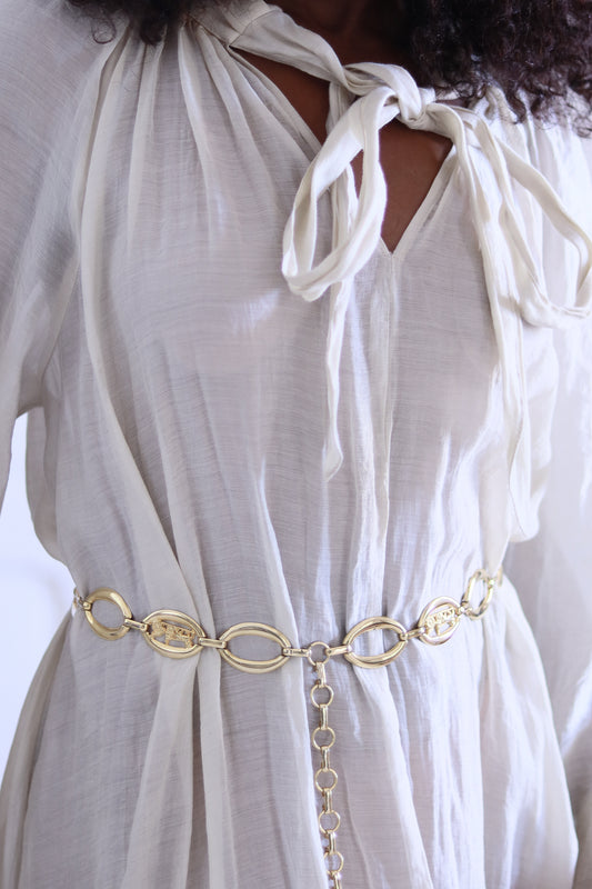 Ceinture chaine en métal