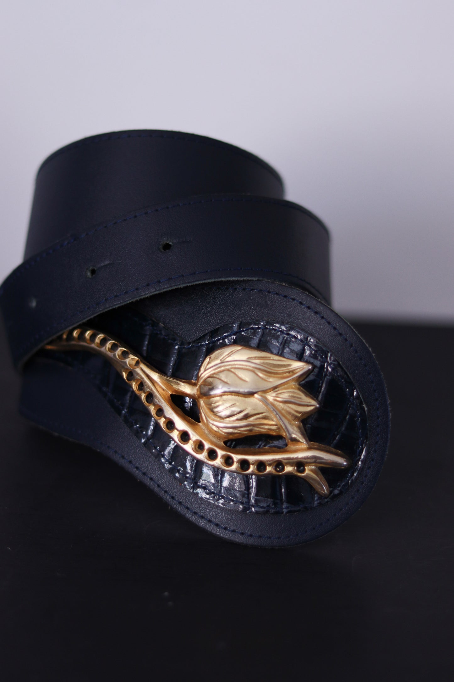 Ceinture large années 1980