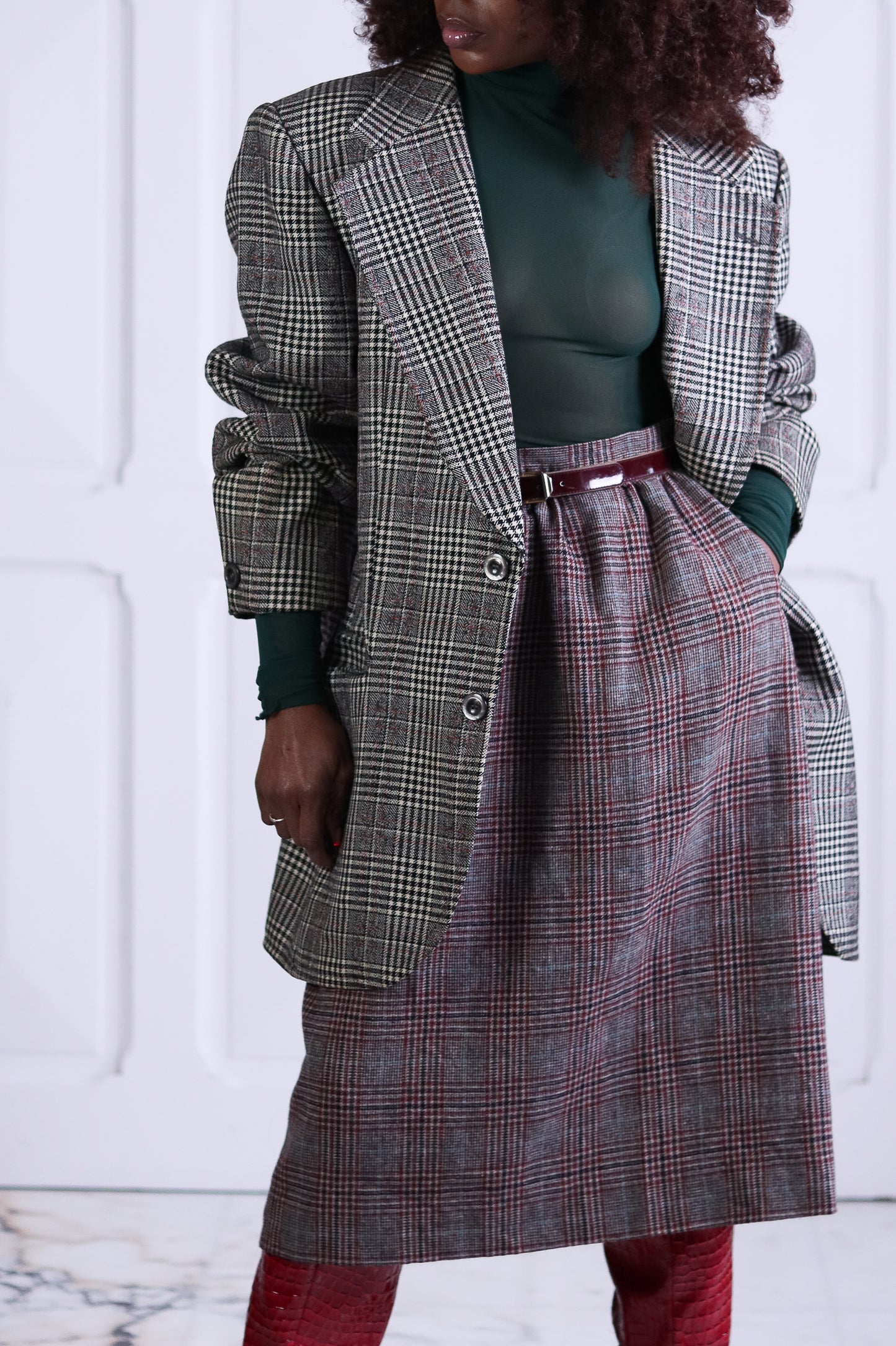 Pendleton jupe en laine