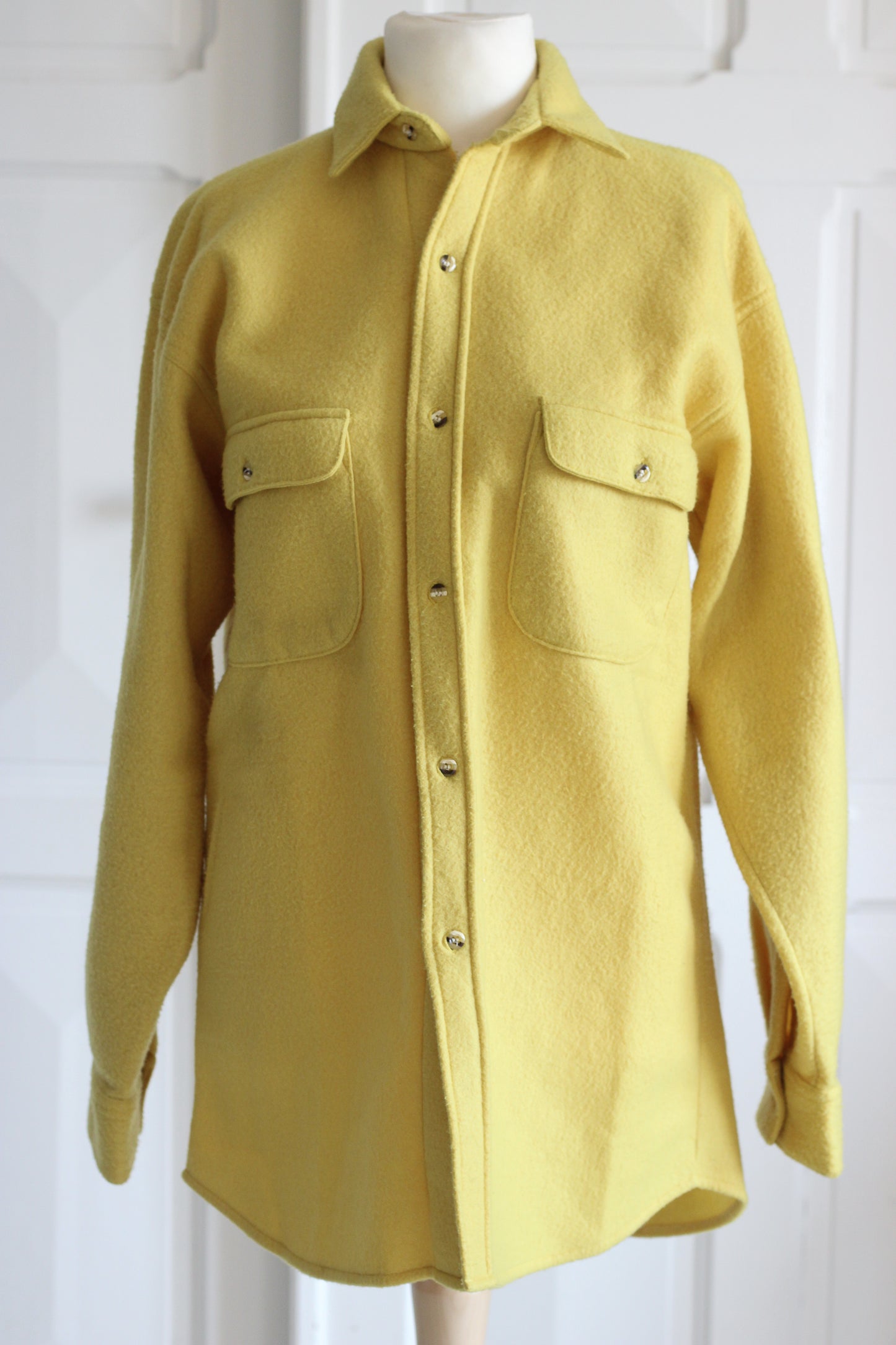 Fictif chemise polaire jaune