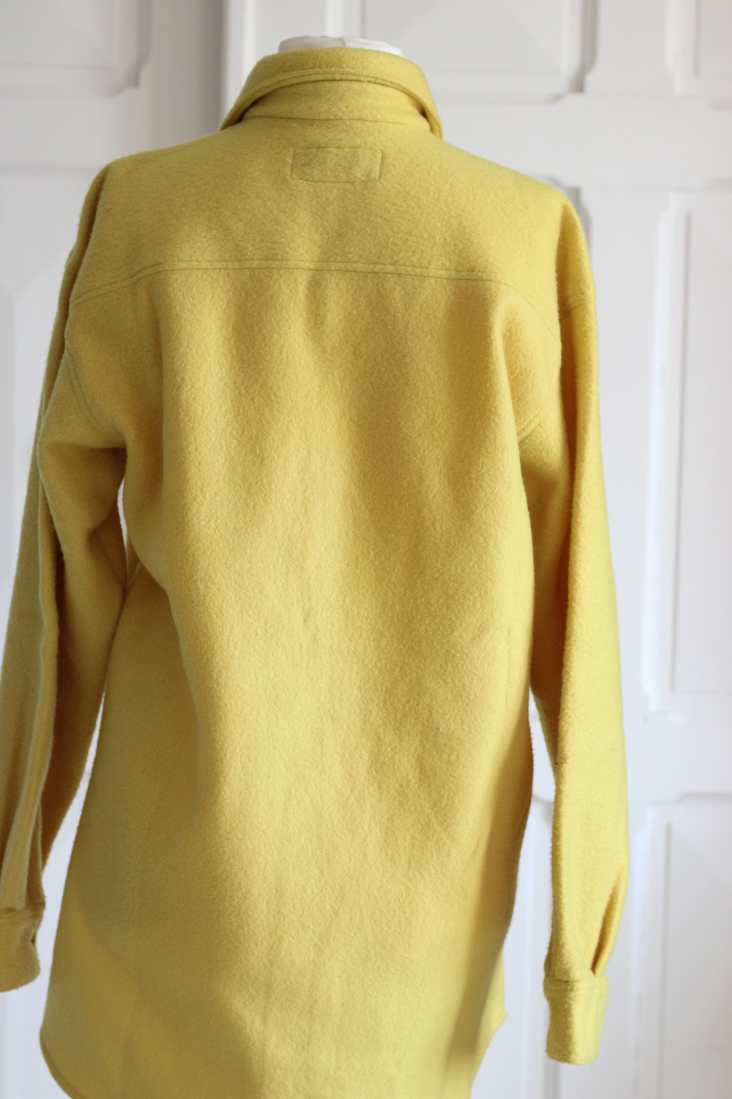 Fictif chemise polaire jaune