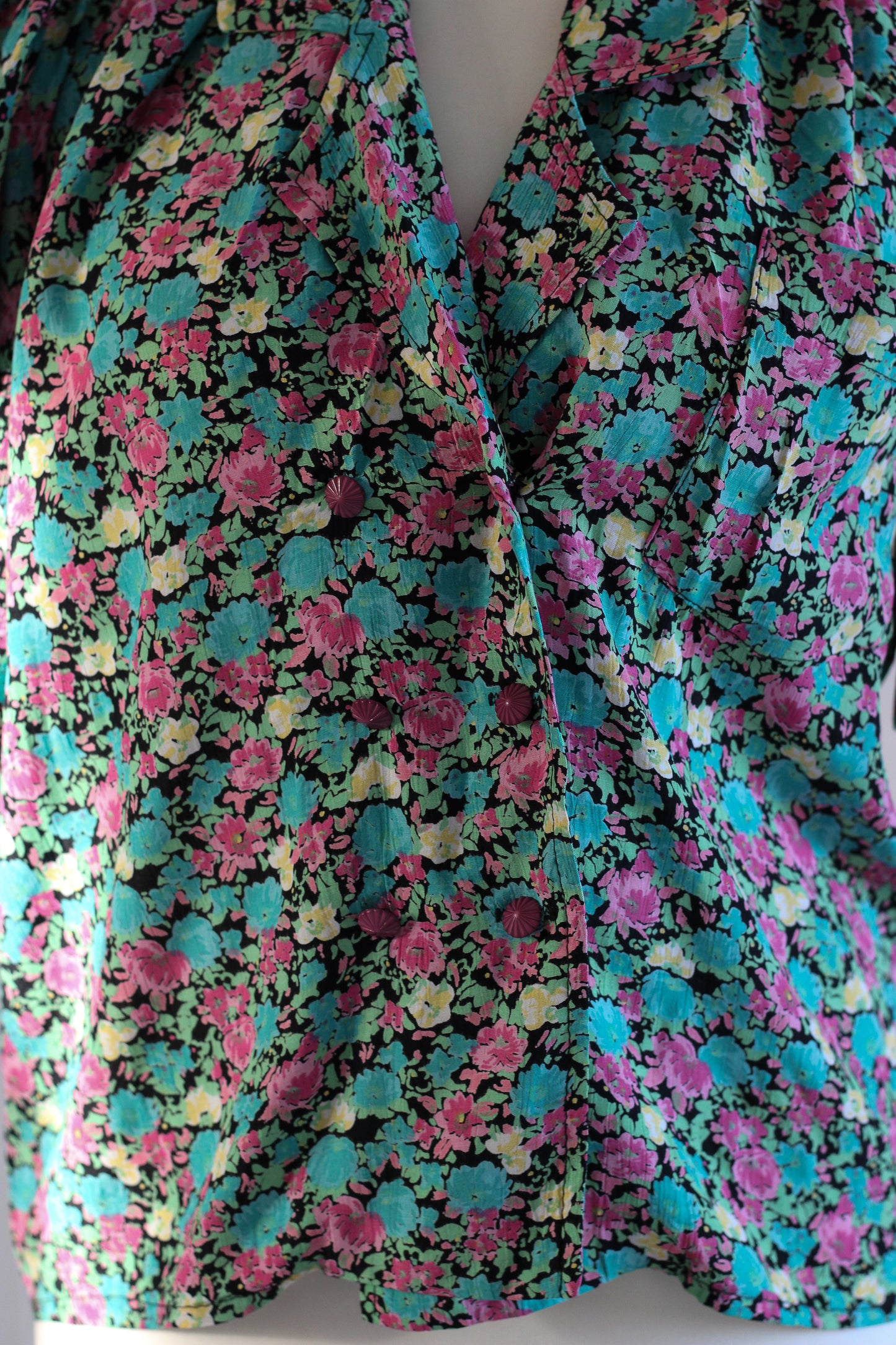 Therese Baumaise chemisier à motif fleuri