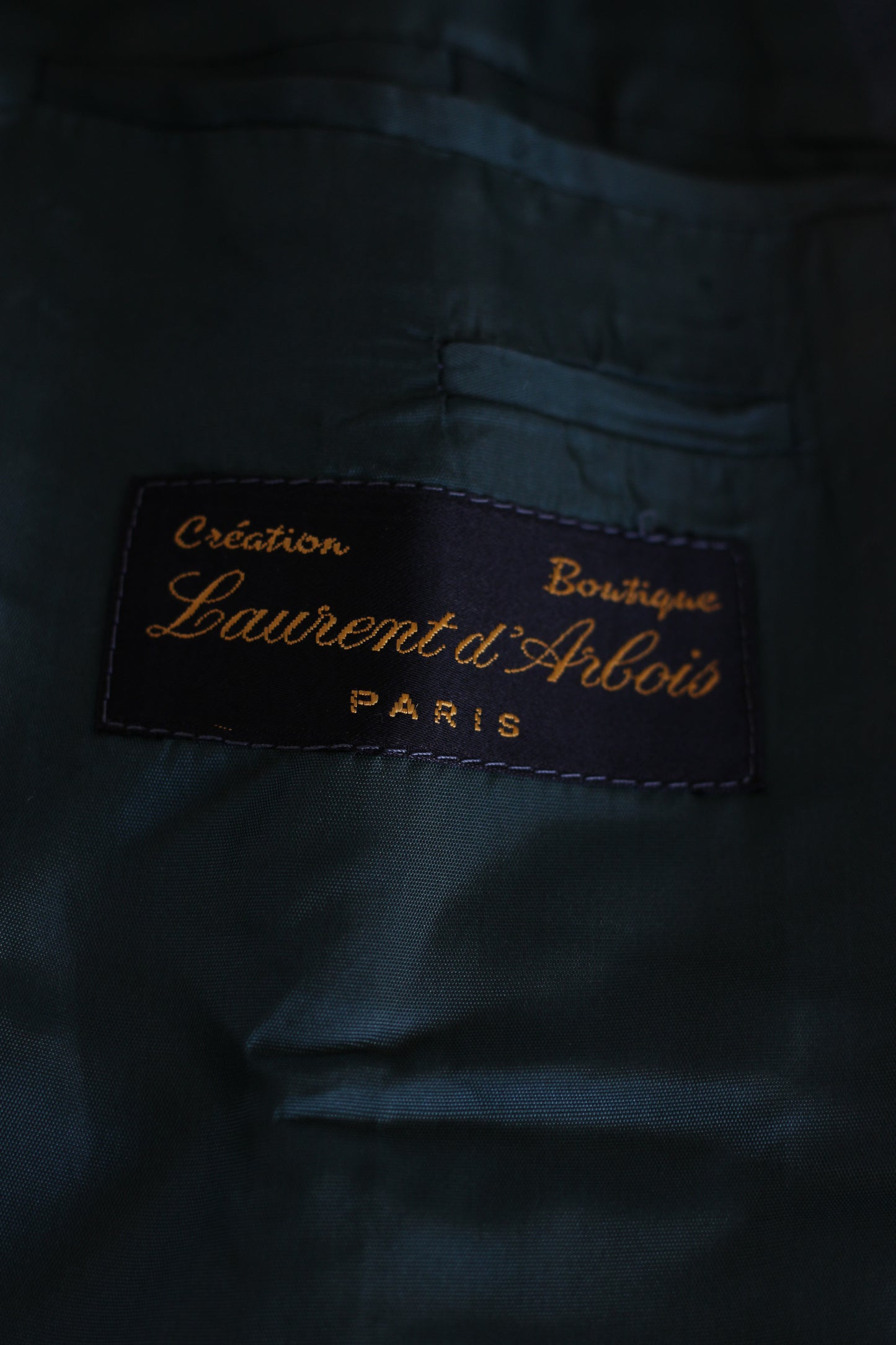 Laurent d'Arbois Paris tailleur pantalon en laine