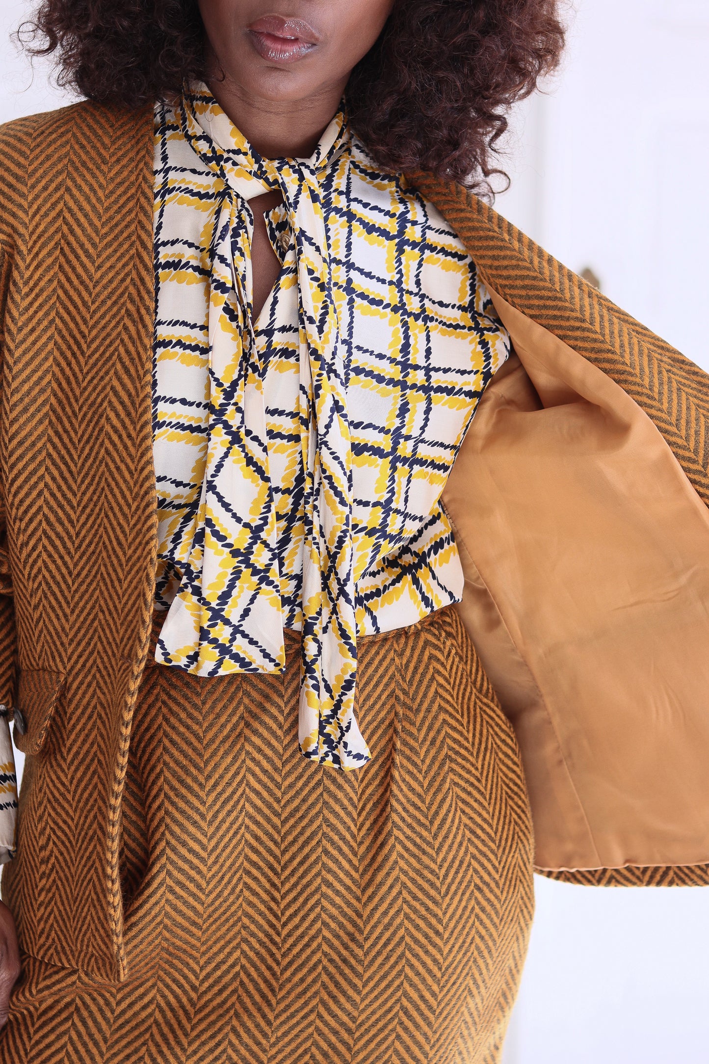 Sarah B ensemble jupe en laine