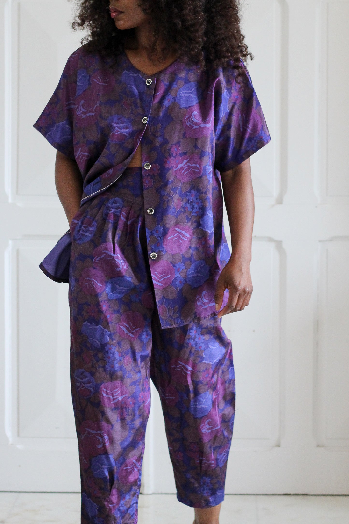 Chindamanee ensemble pantalon en soie