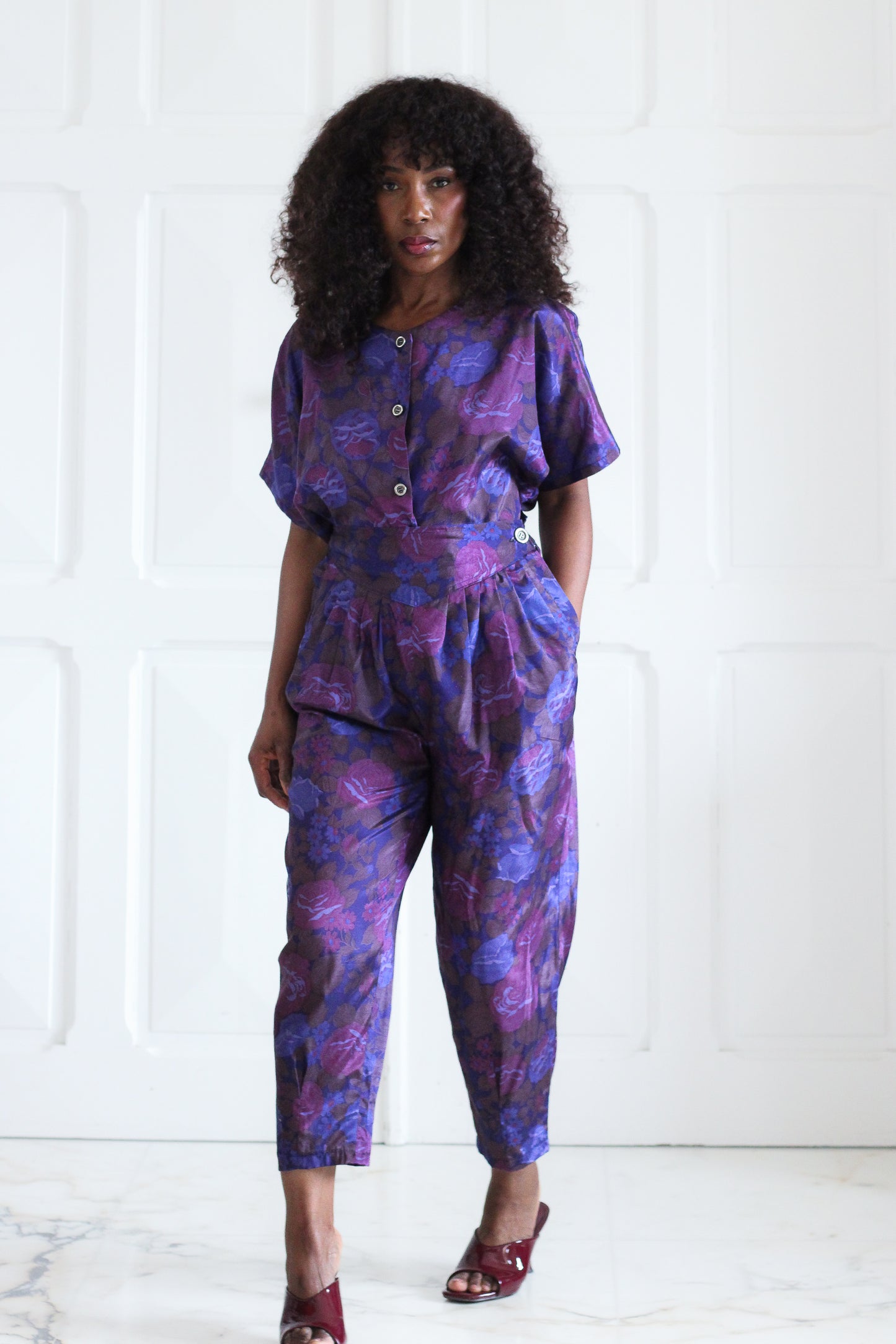 Chindamanee ensemble pantalon en soie
